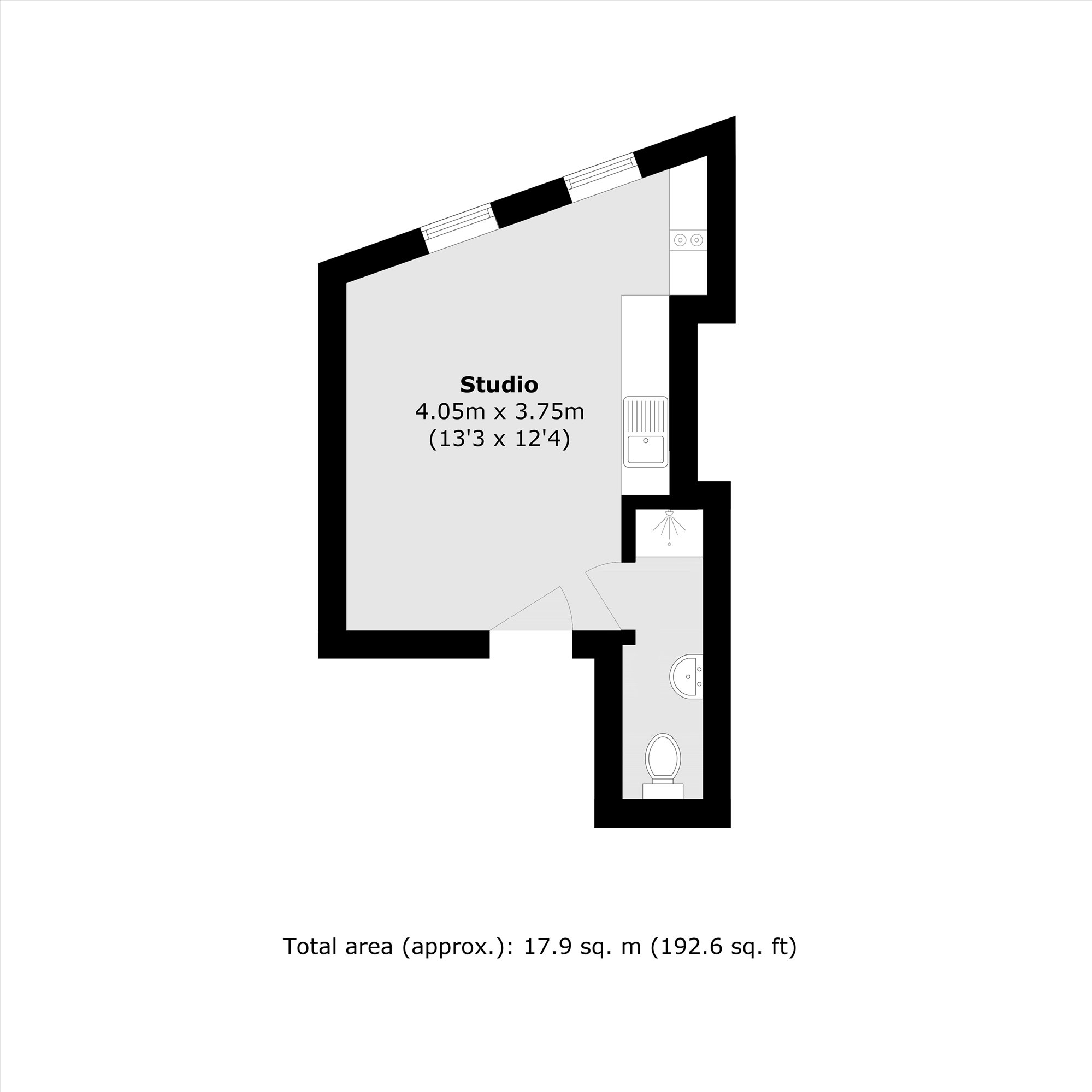 Flat 6, 2, Malden Road, London floorplan