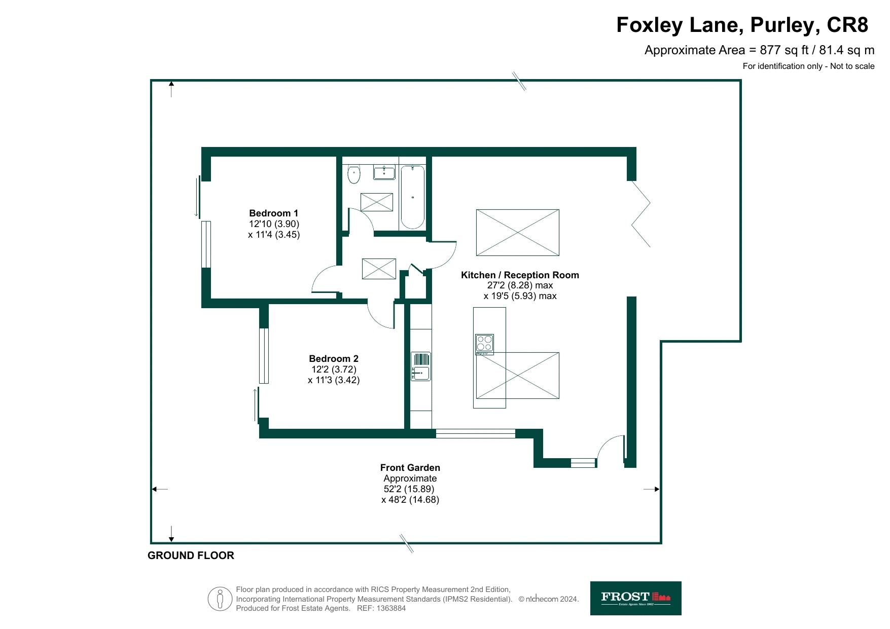 118b, Foxley Lane, Purley floorplan
