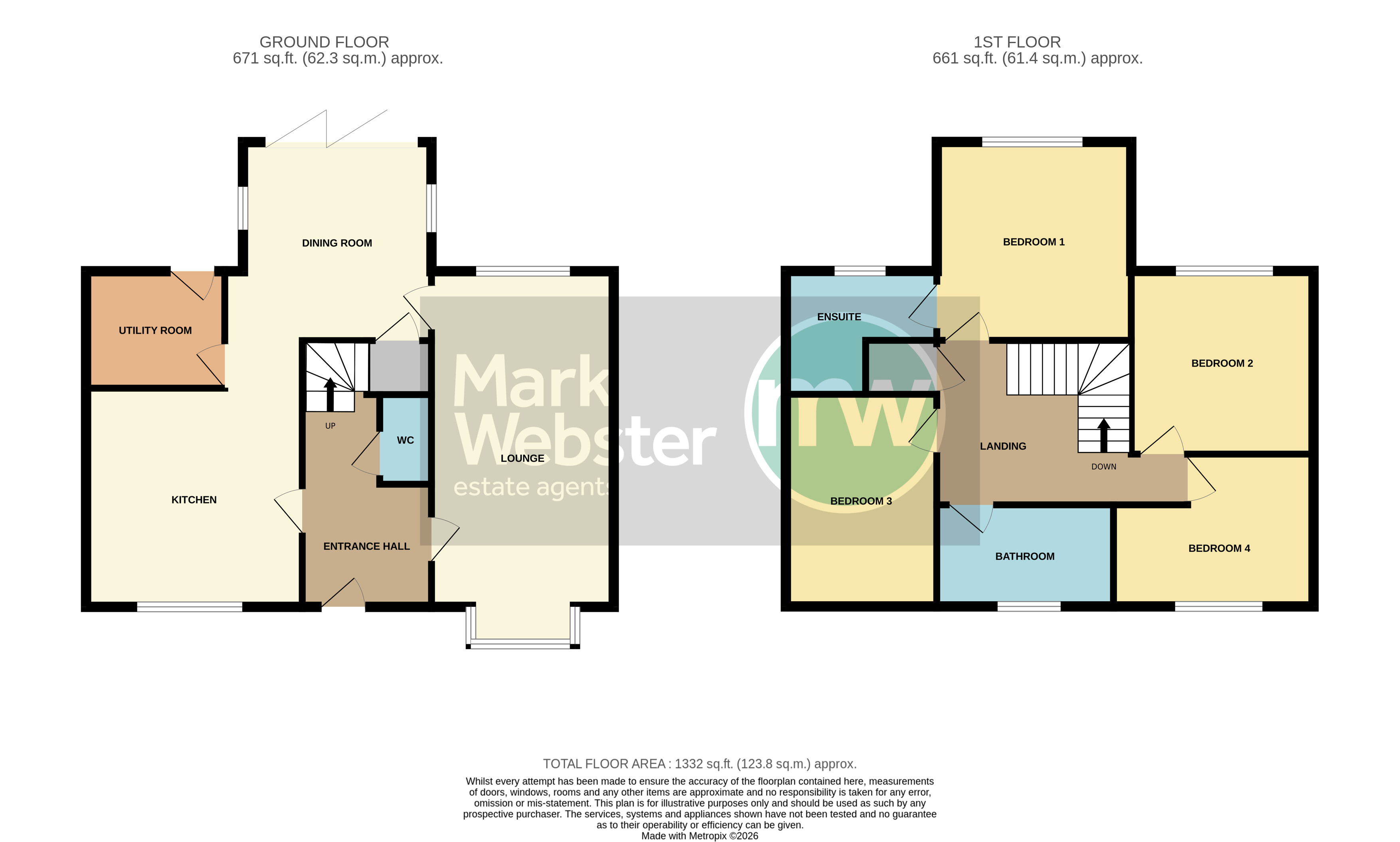 5, Hastings Road, Atherstone, WARKS floorplan