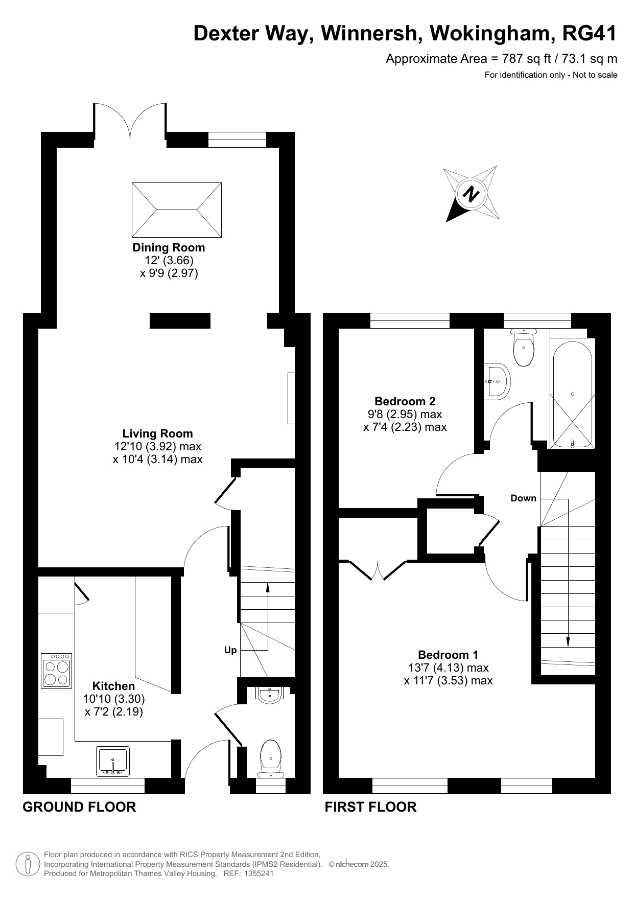 Dexter Way Winnersh, Wokingham floorplan