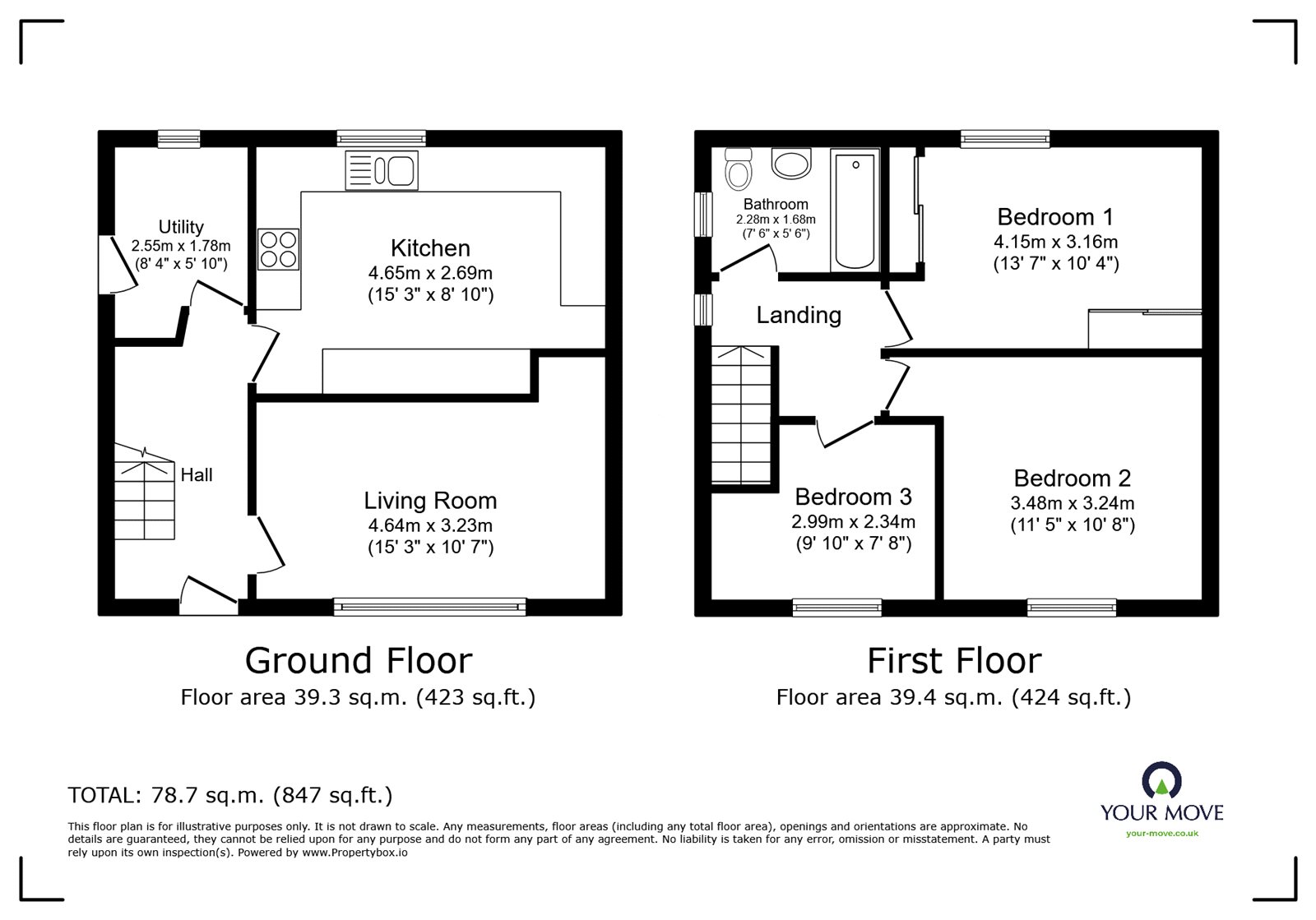 10, Powers Road, Leicester floorplan
