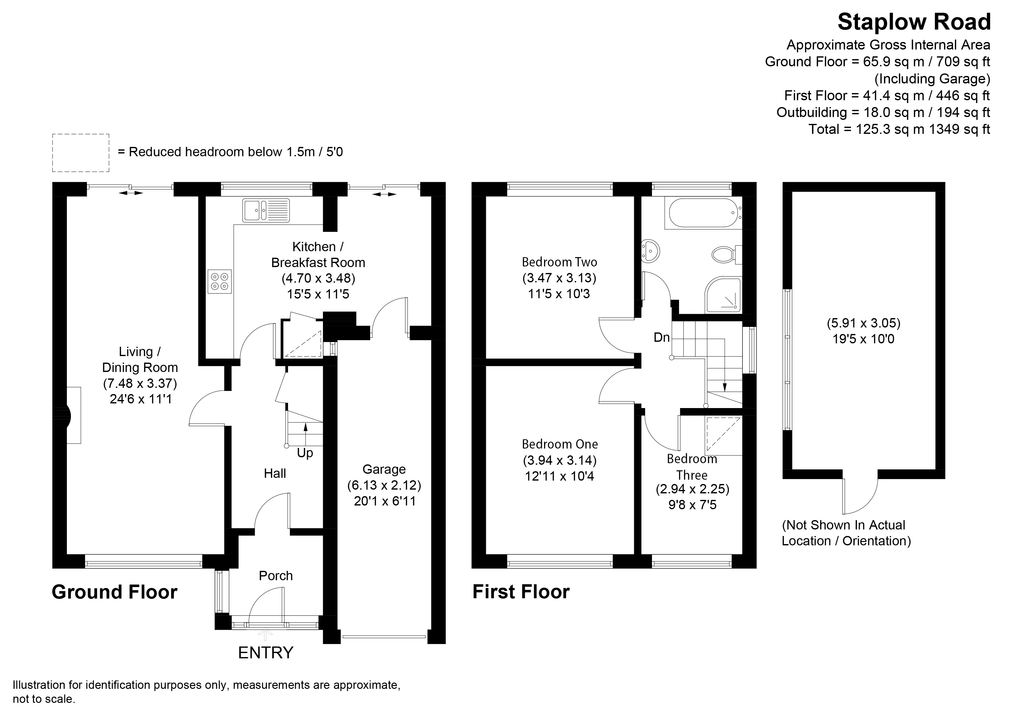 10, Staplow Road, Worcester floorplan