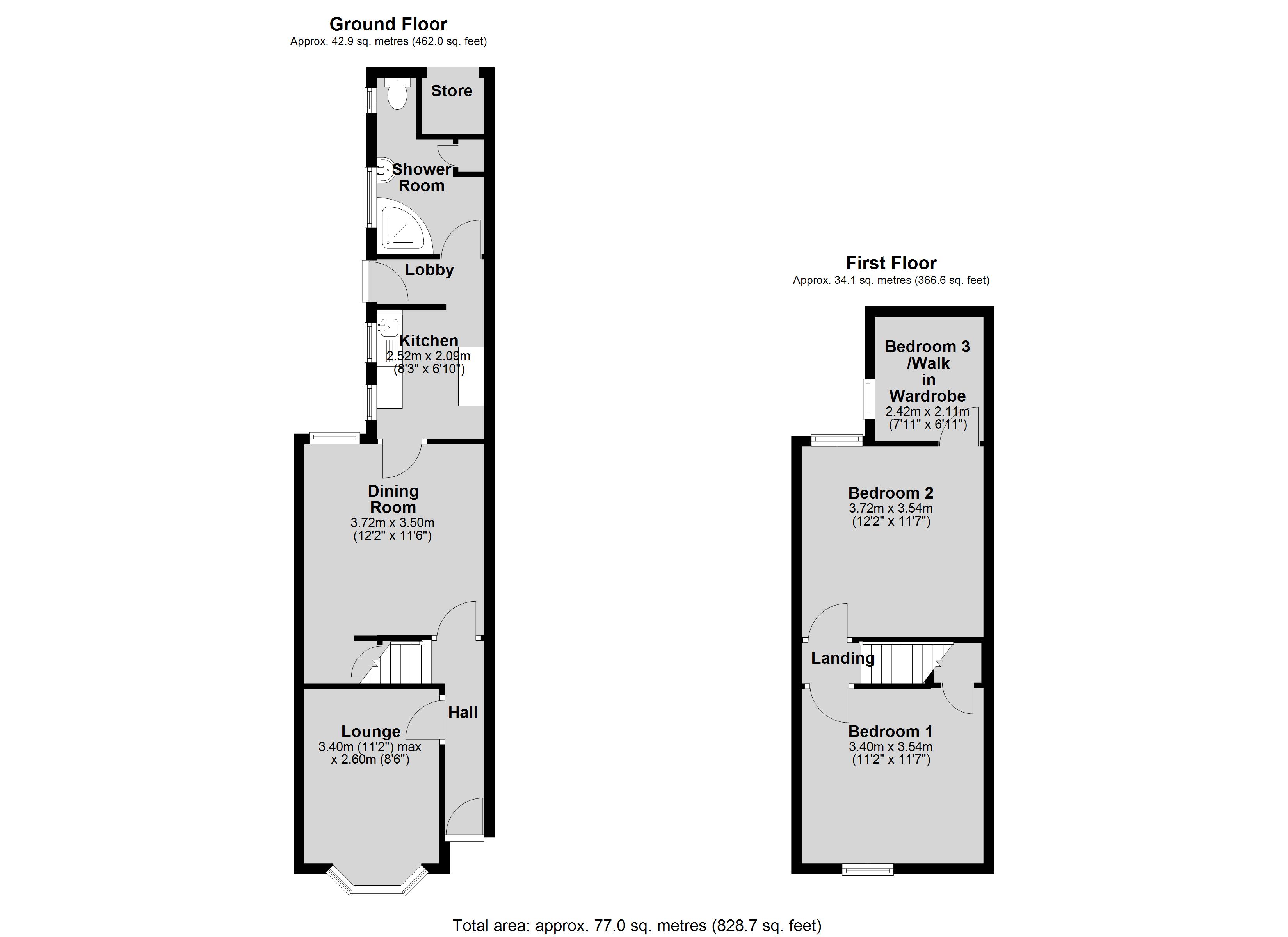 158, St. Catherines Grove, Lincoln floorplan