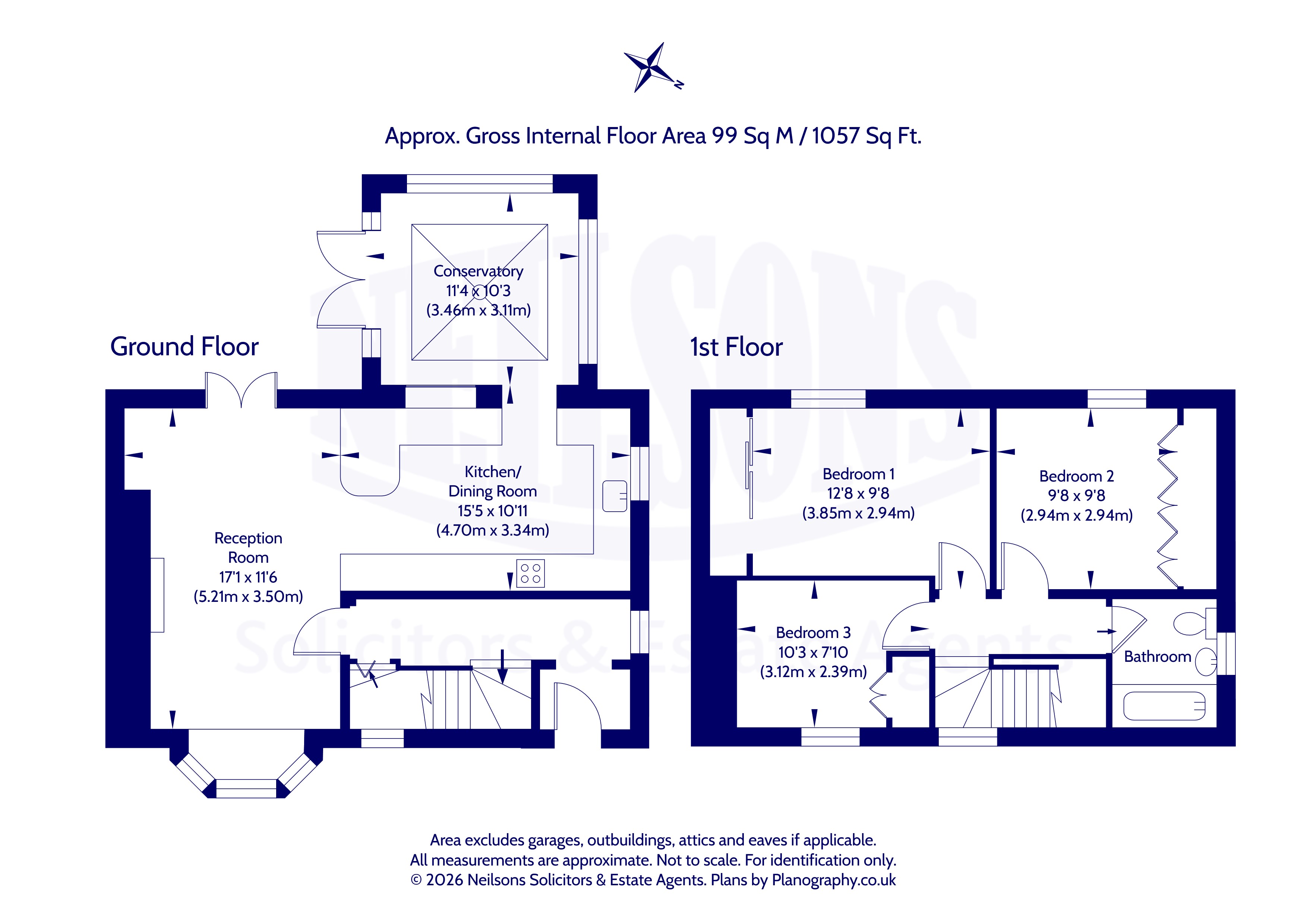 52, Little Road, Edinburgh floorplan