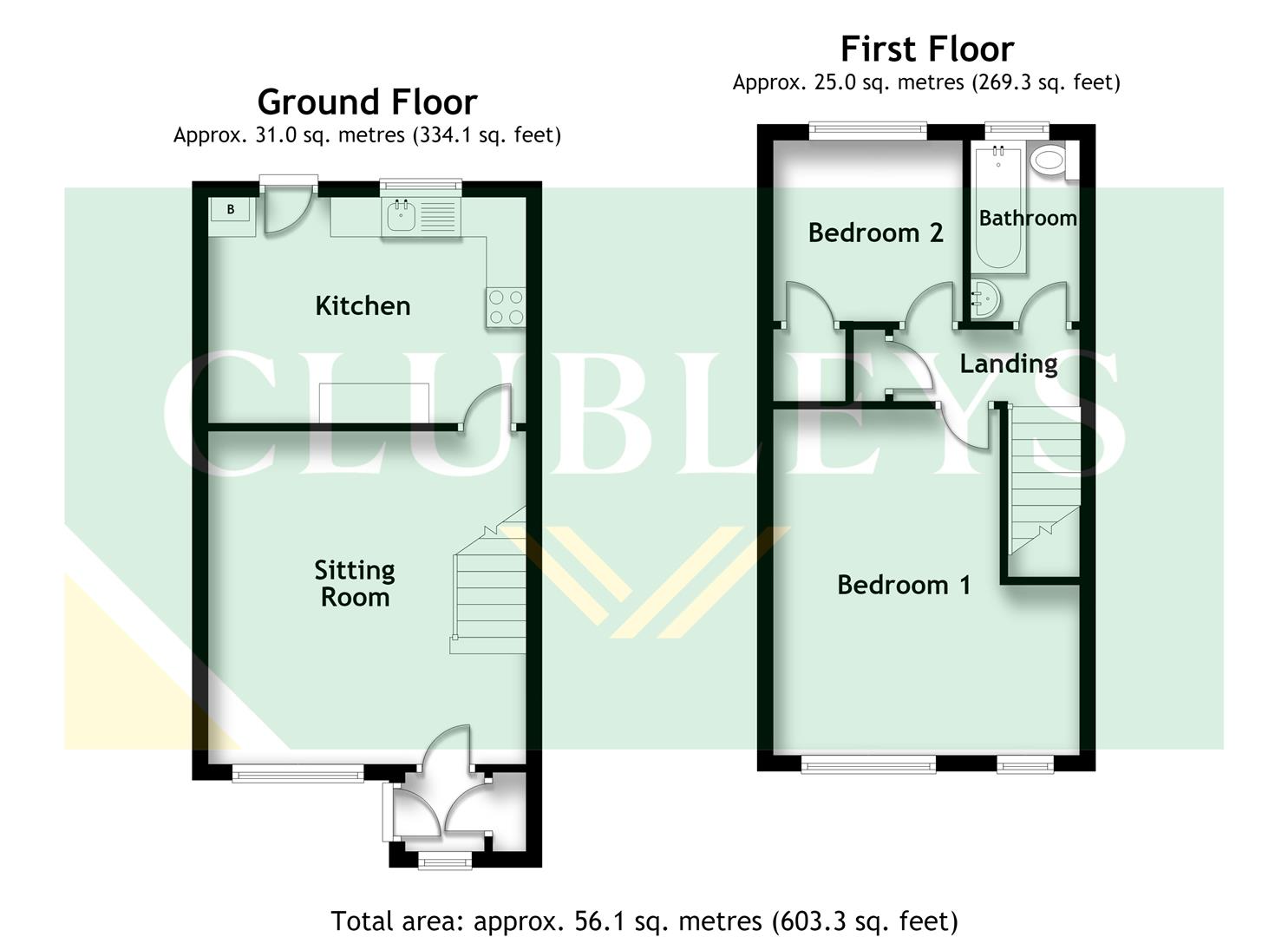 82, Roman Avenue South, York floorplan