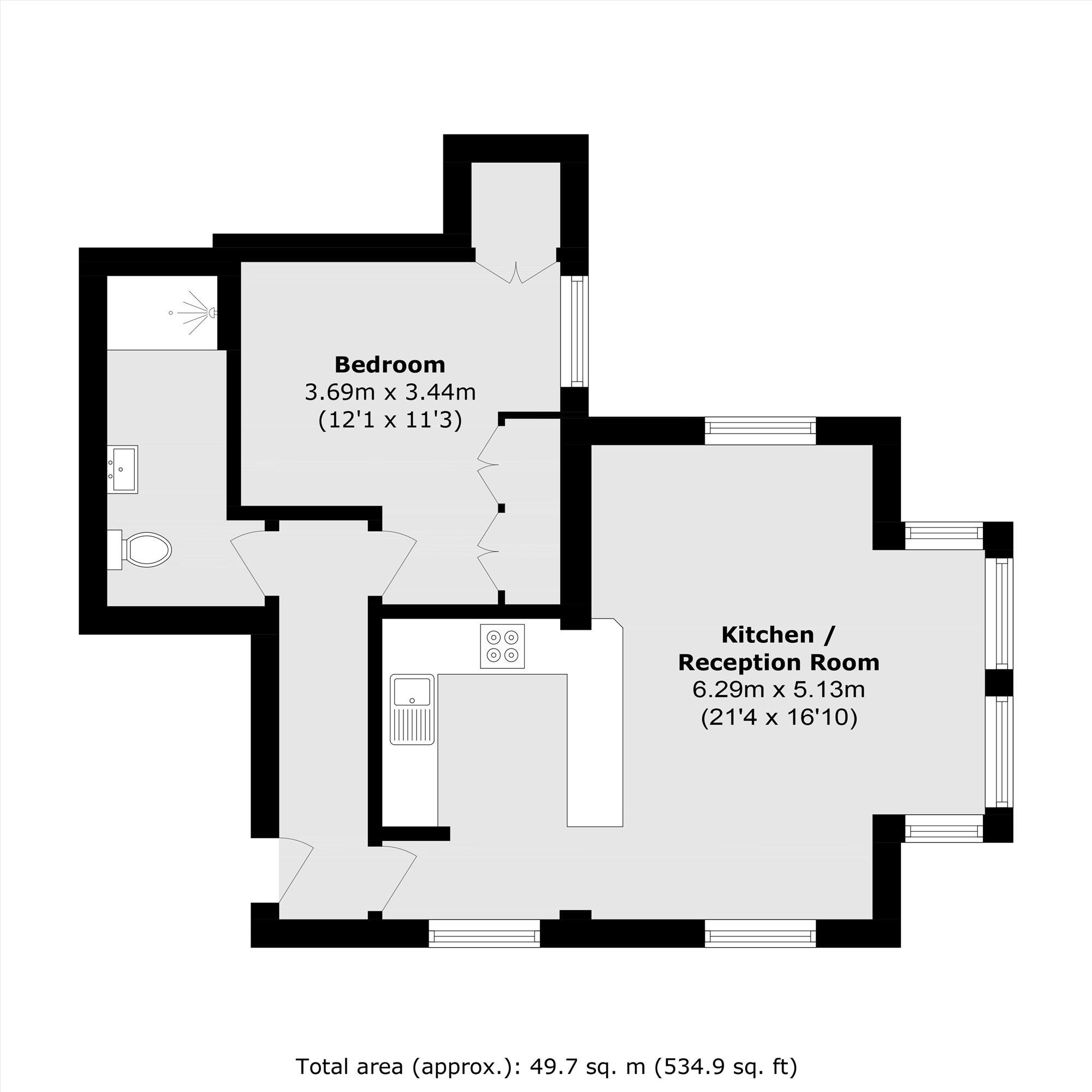 Flat 4, 18, Emanuel Avenue, London floorplan