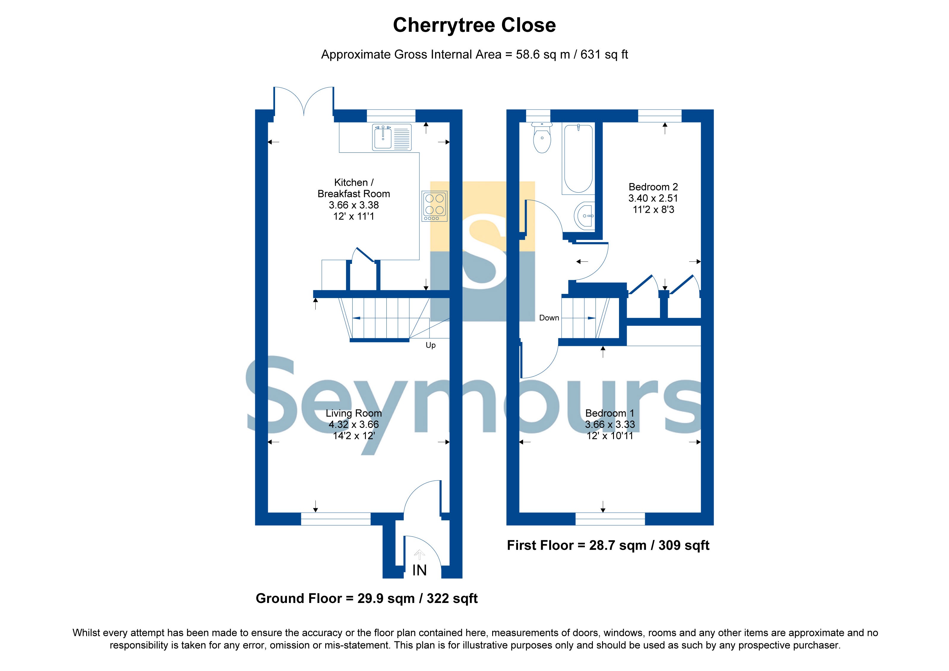 38, Cherrytree Close, Sandhurst floorplan