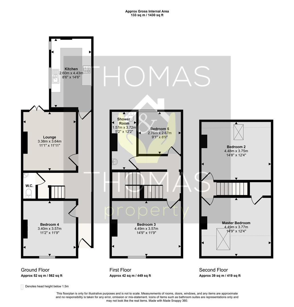 61, Alfred Street, Gloucester floorplan