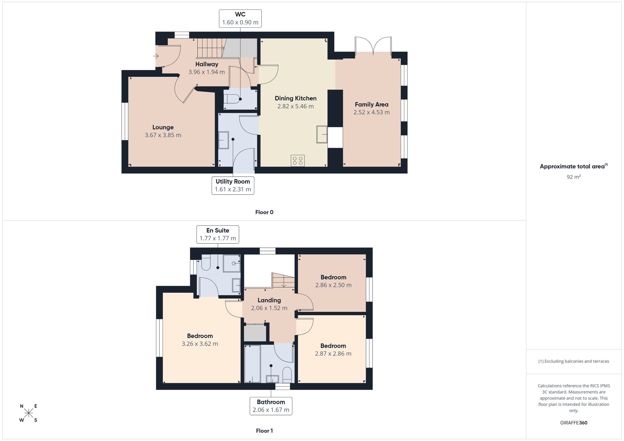 5 Bowes View, Chester Le Street floorplan