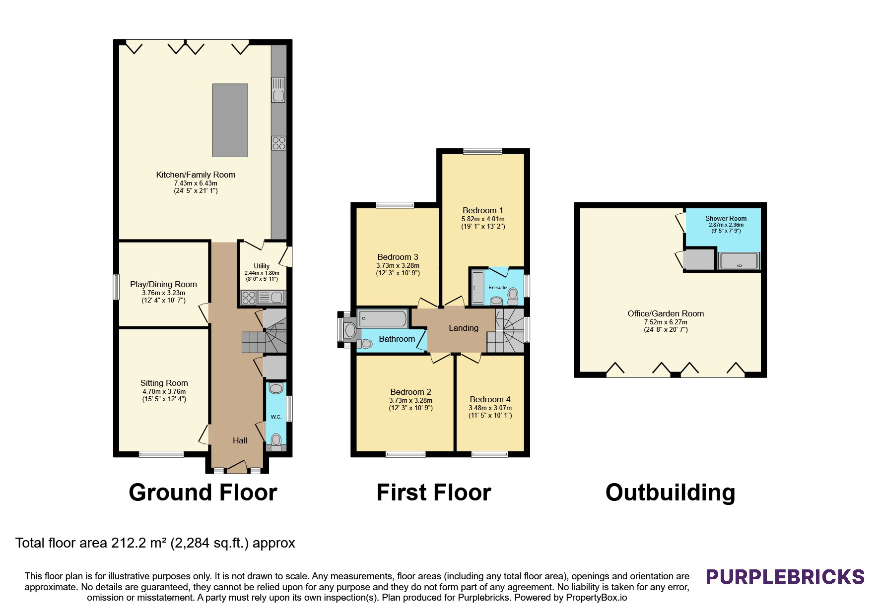 8, Nazeing New Road, Broxbourne floorplan