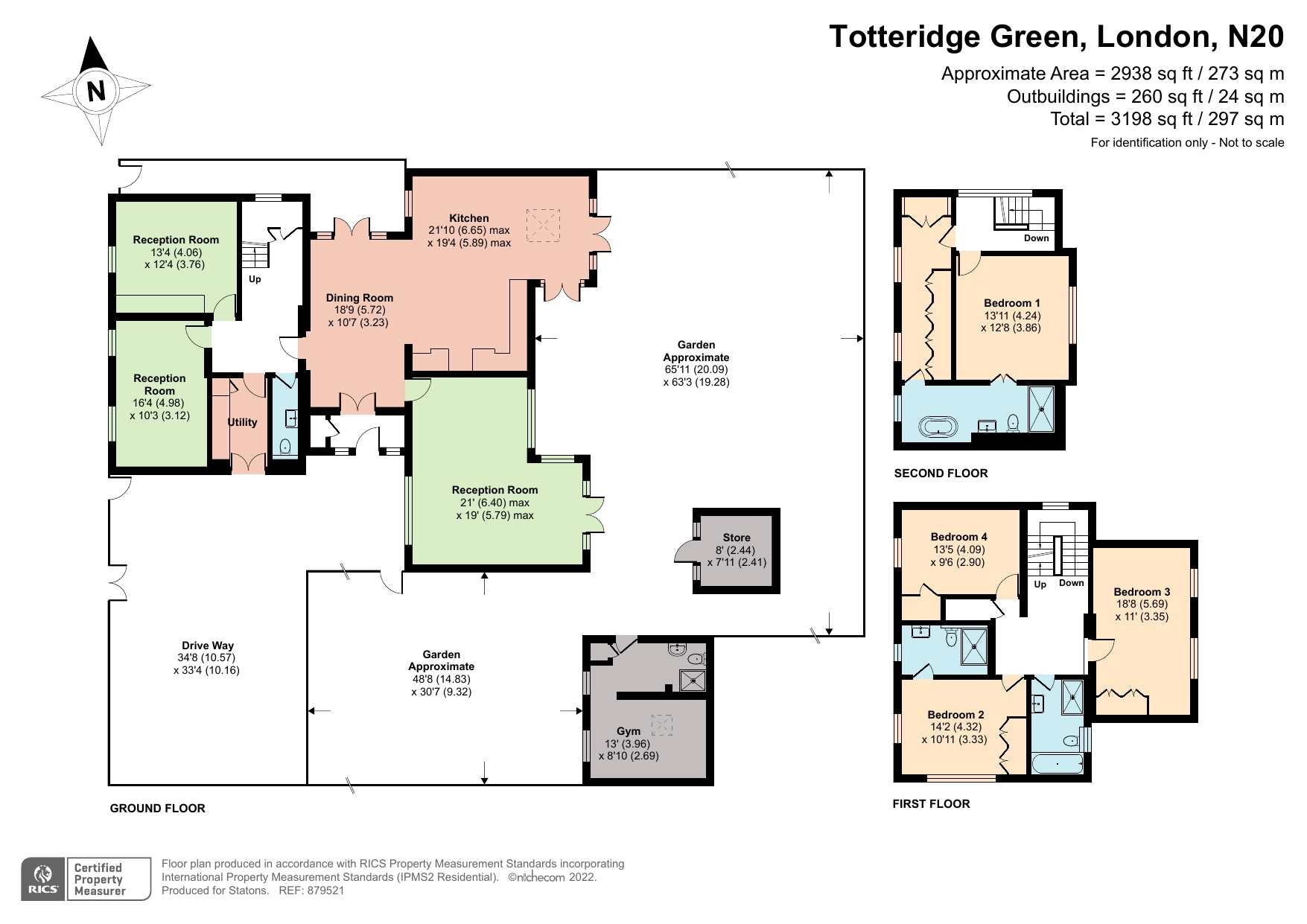 Totteridge Green, London N20, 4 bedroom detached house for sale