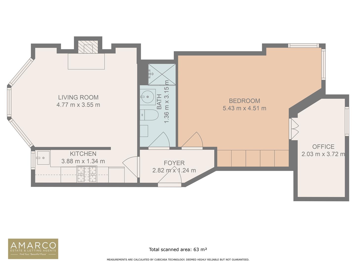 Dunbeth Avenue, Coatbridge ML5, 1 bedroom flat for sale 64557305