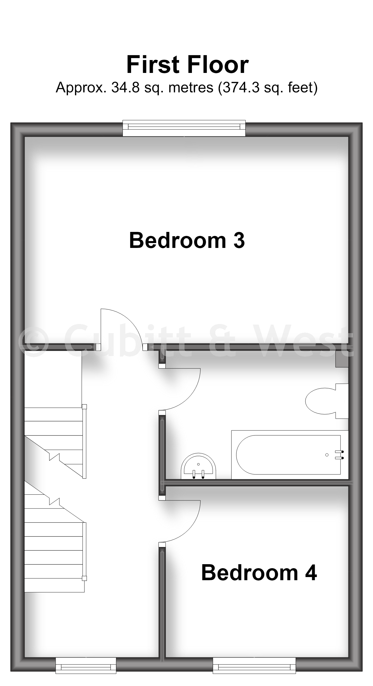 23, Olliver Acre, Littlehampton floorplan
