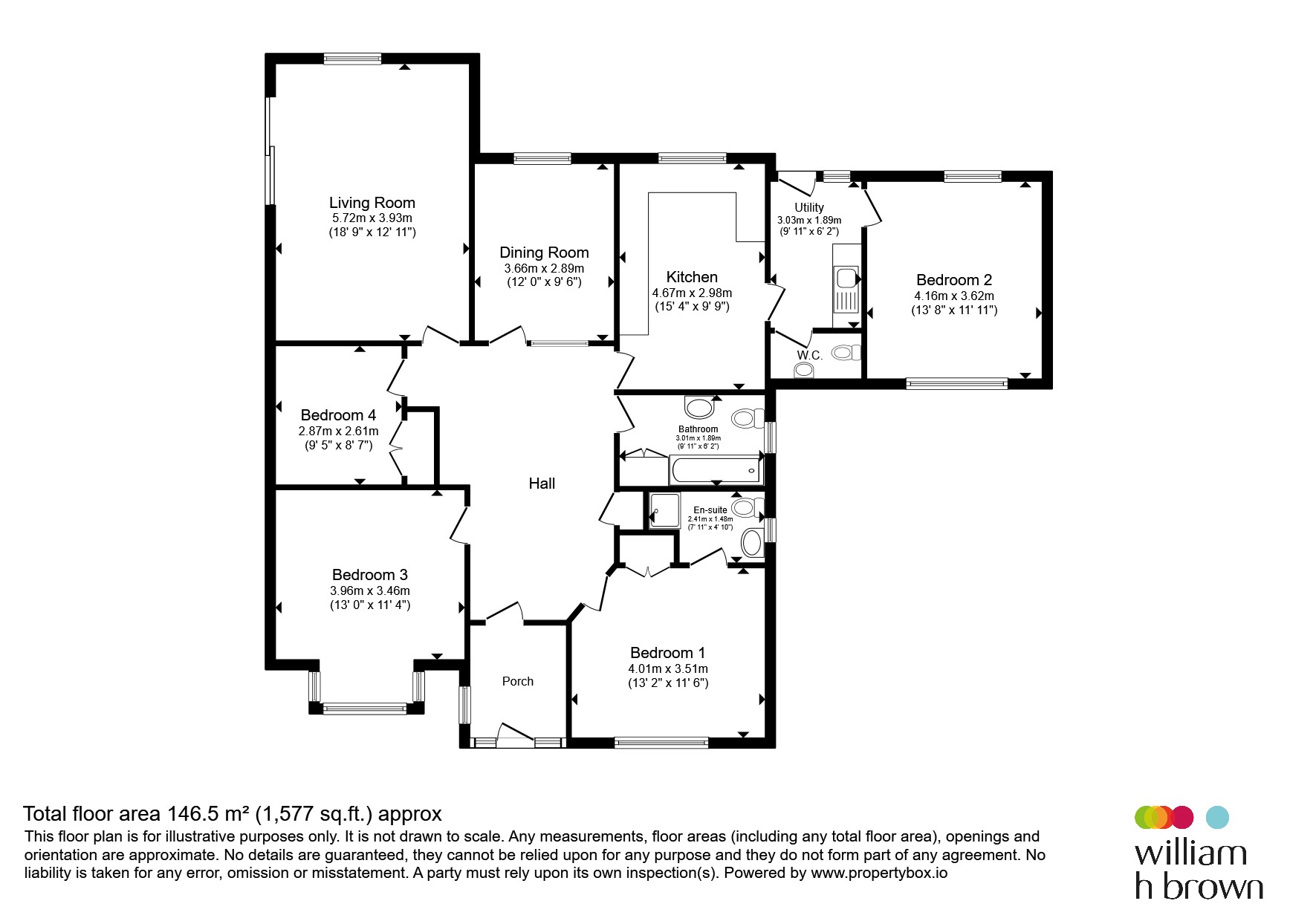 2, Hazelview, 11, Rectory Road, Clacton-On-Sea floorplan