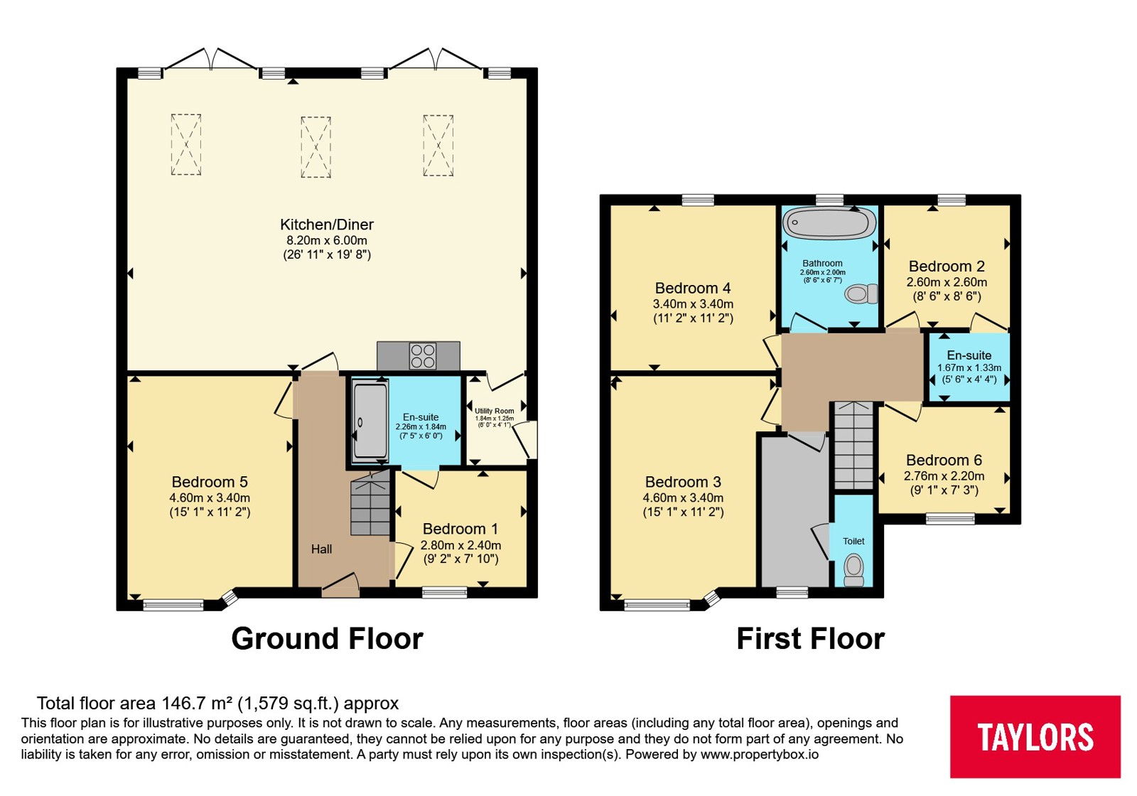 9, Black Swan Lane, Bedfordshire floorplan