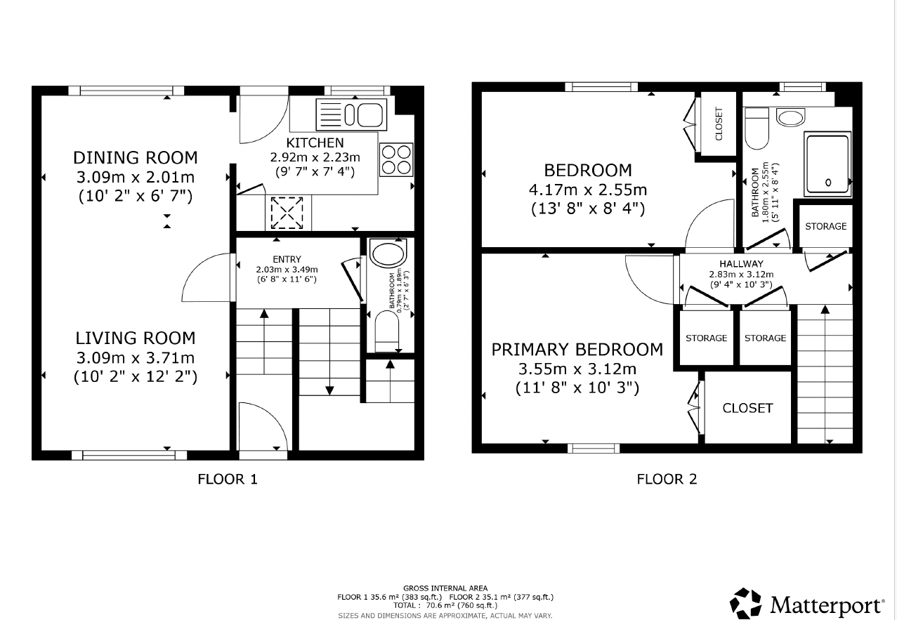Glendevon Place, Clydebank floorplan