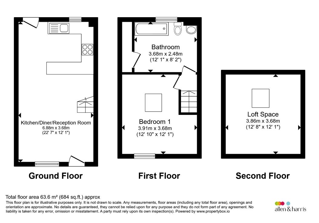 104, Horwood Close, Cardiff floorplan