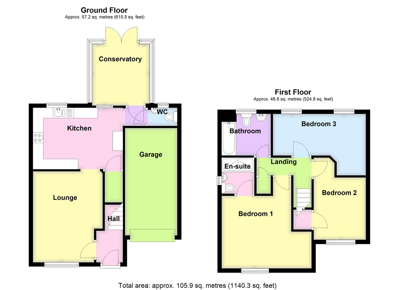 21, Church Walk, Boston floorplan