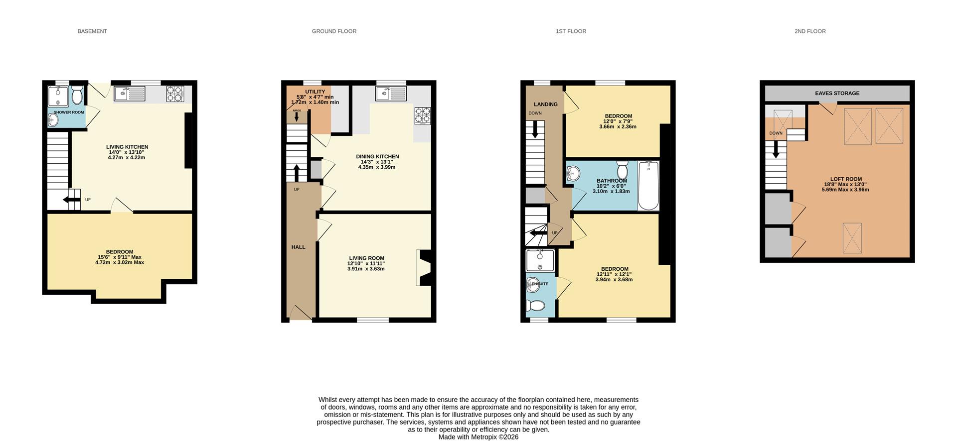 95, Buxton Road, Stockport floorplan
