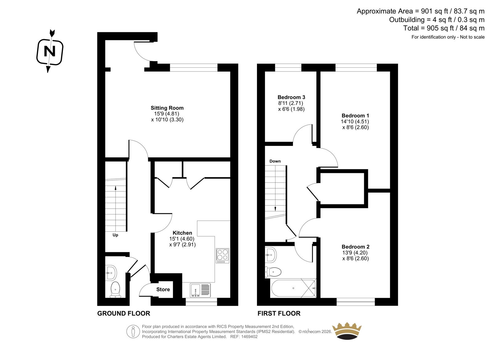145, Sandpiper Road, Southampton floorplan