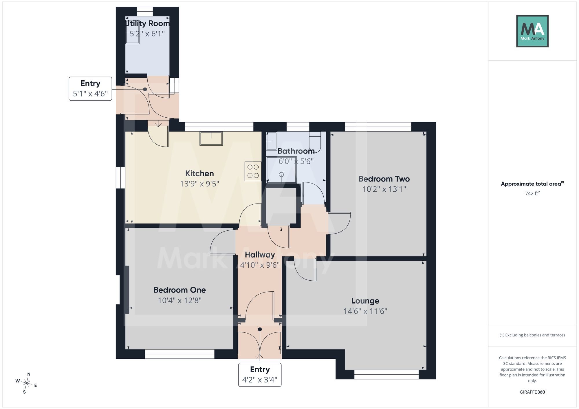 57 Fitzherbert Street, Warrington floorplan