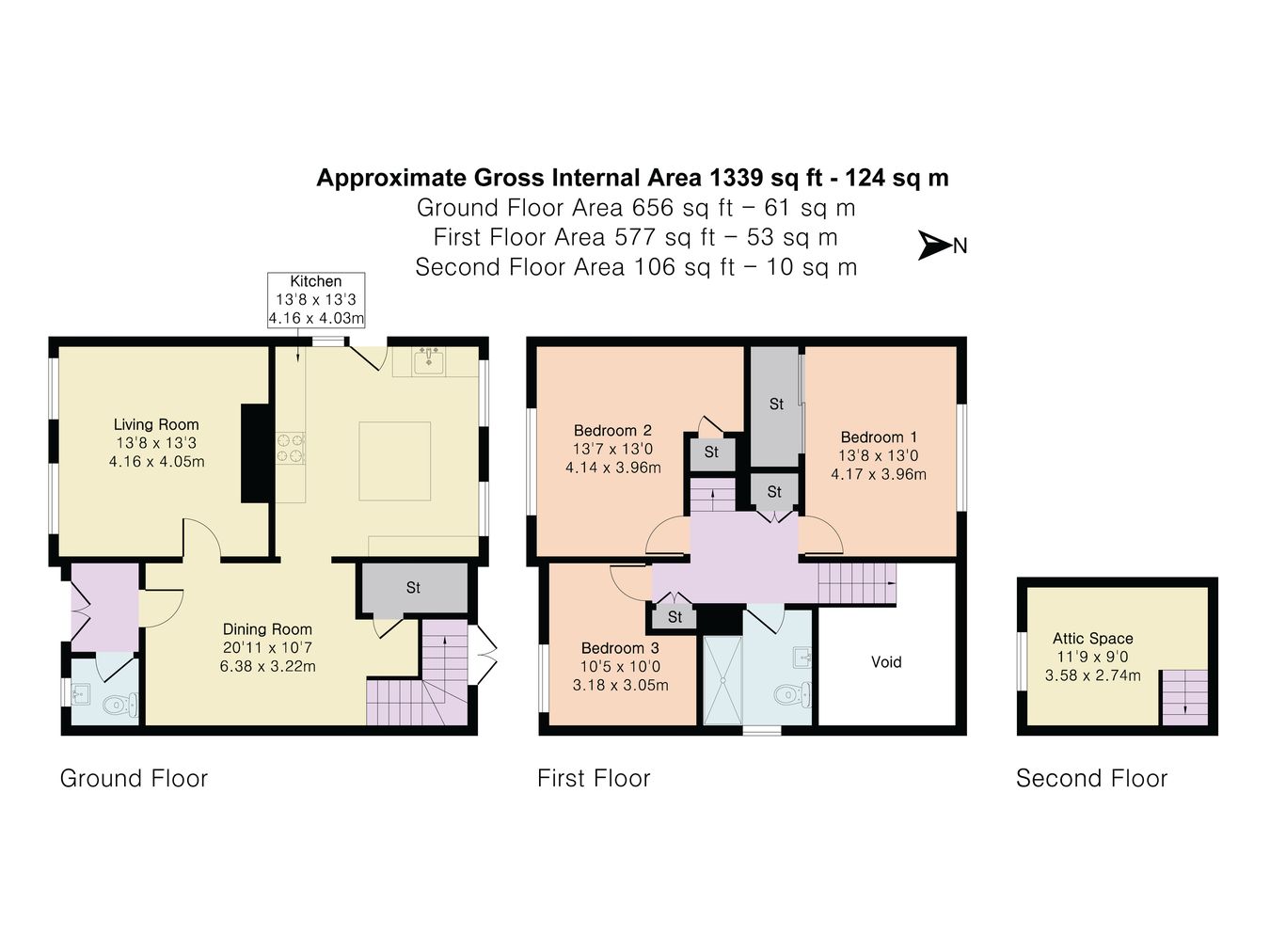 The Coach House, High Street, Avening floorplan
