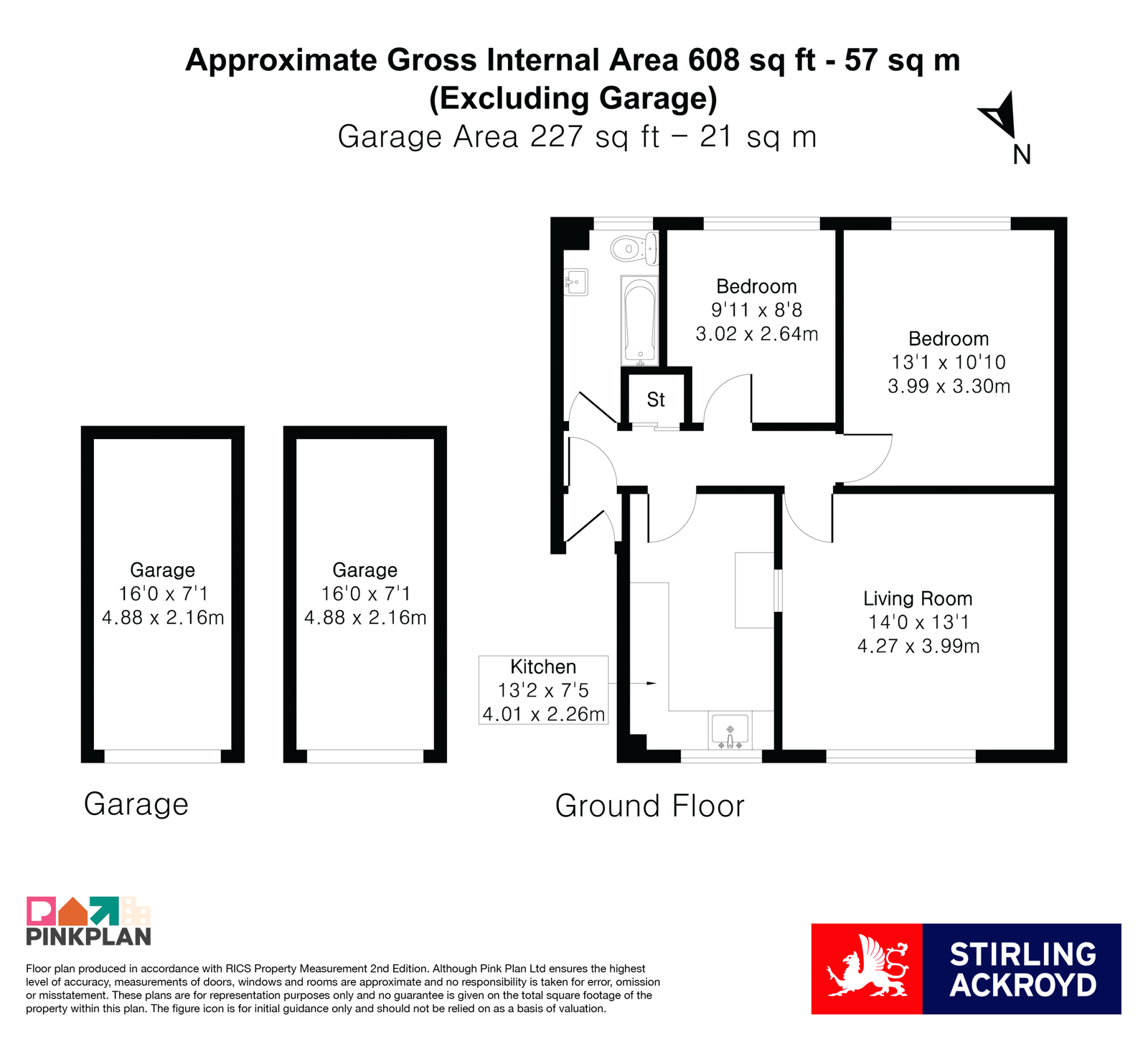 11 Amanda Court,, Edward Way, Surrey floorplan