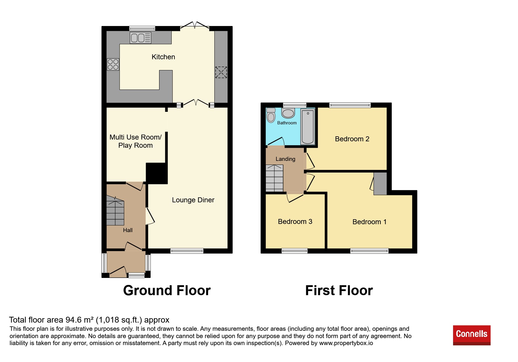 2, Aston Close, Bilston floorplan