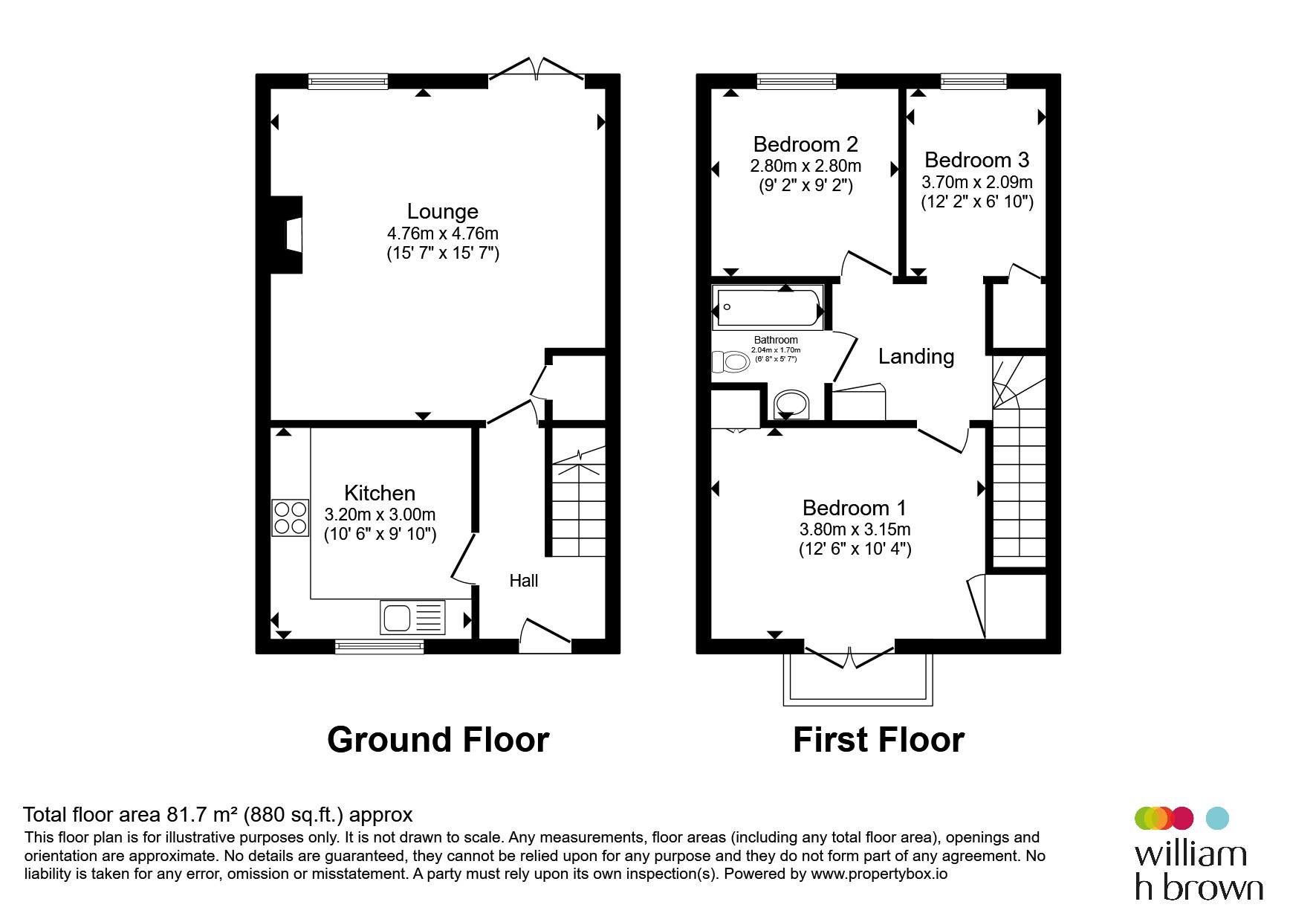 Lime Close, WARE floorplan