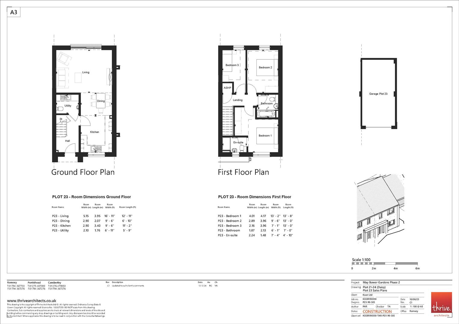 Plot 23, May Bower Gardens, Sweet Hill Lane,, Portland floorplan
