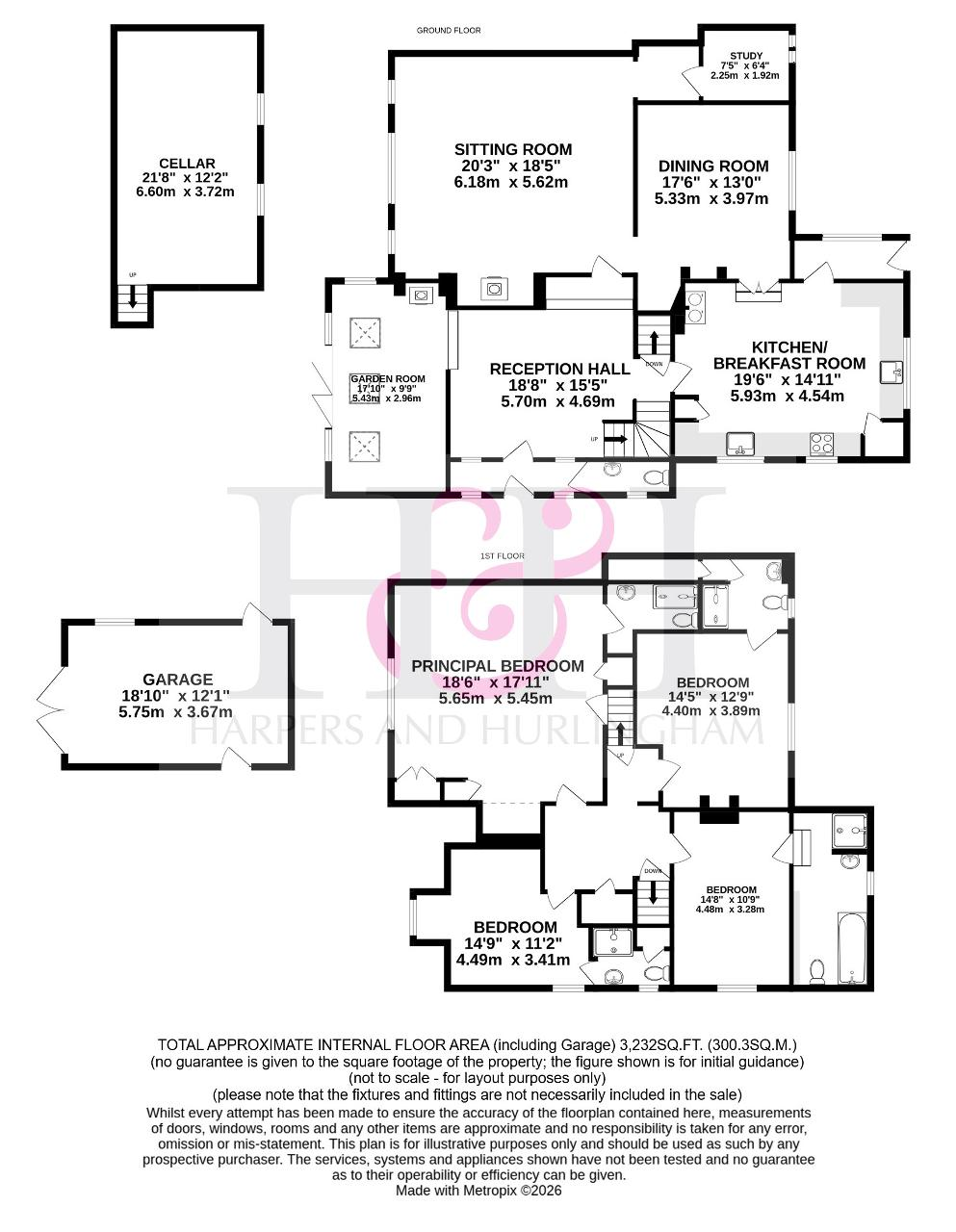 Old Taywell, Cranbrook Road, Goudhurst floorplan