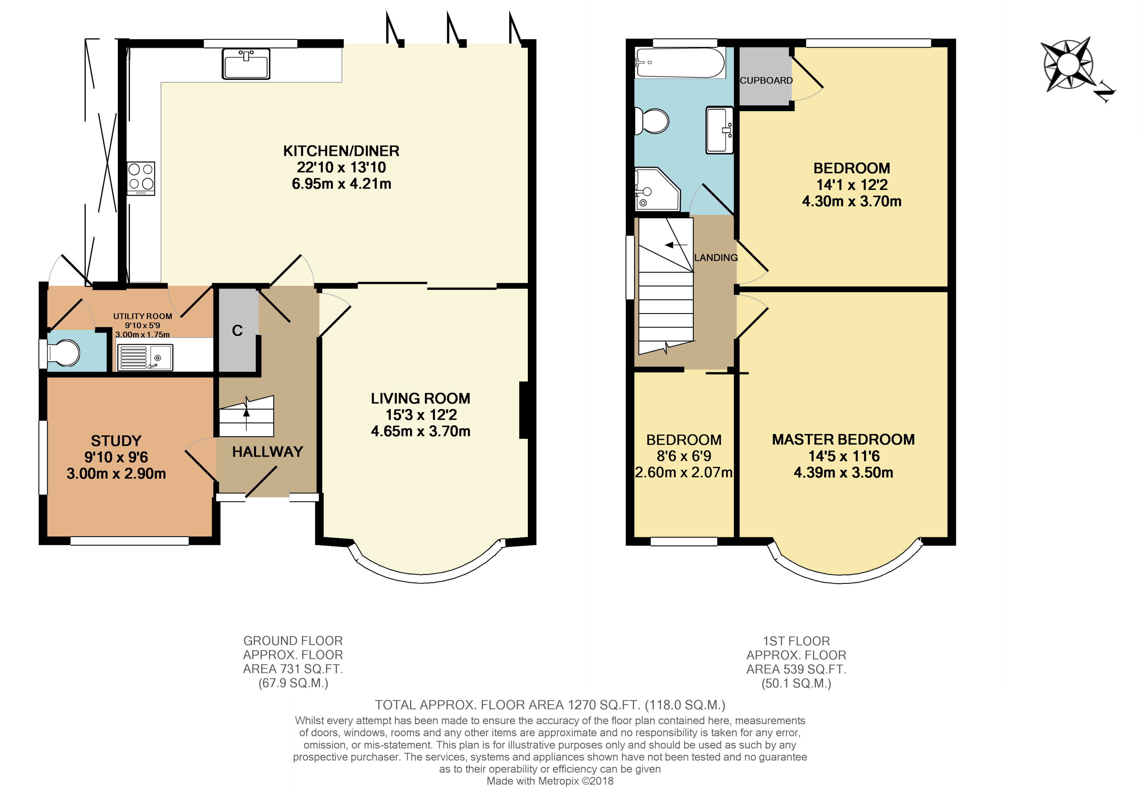 3 Bedrooms Semi-detached house for sale in Dunstall Way, West Molesey KT8