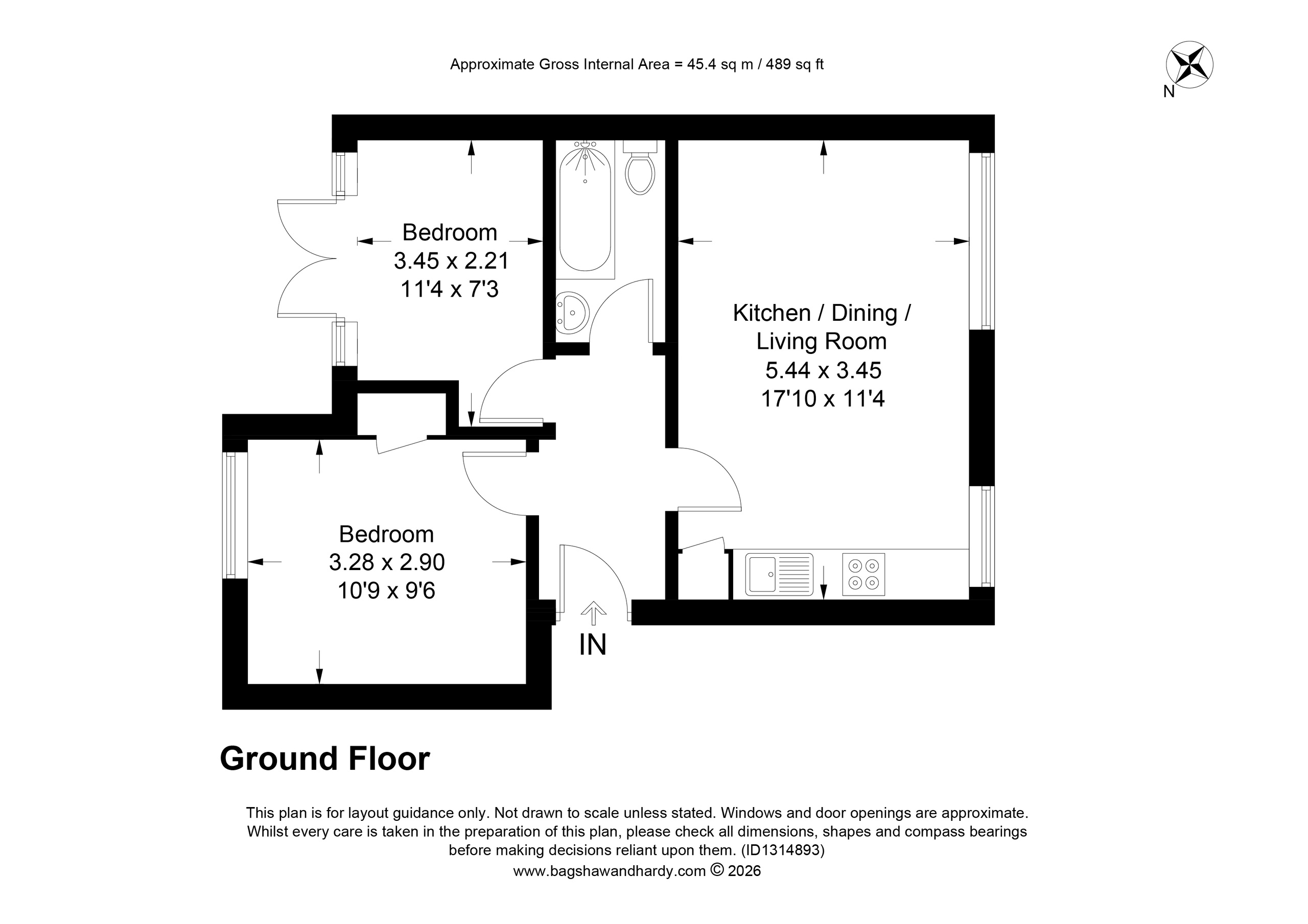 7 High Street, Edenbridge floorplan