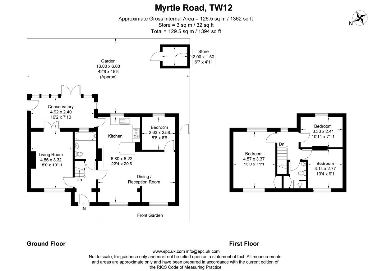 5 Bedrooms Semi-detached house to rent in Myrtle Road, Hampton Hill, Hampton TW12