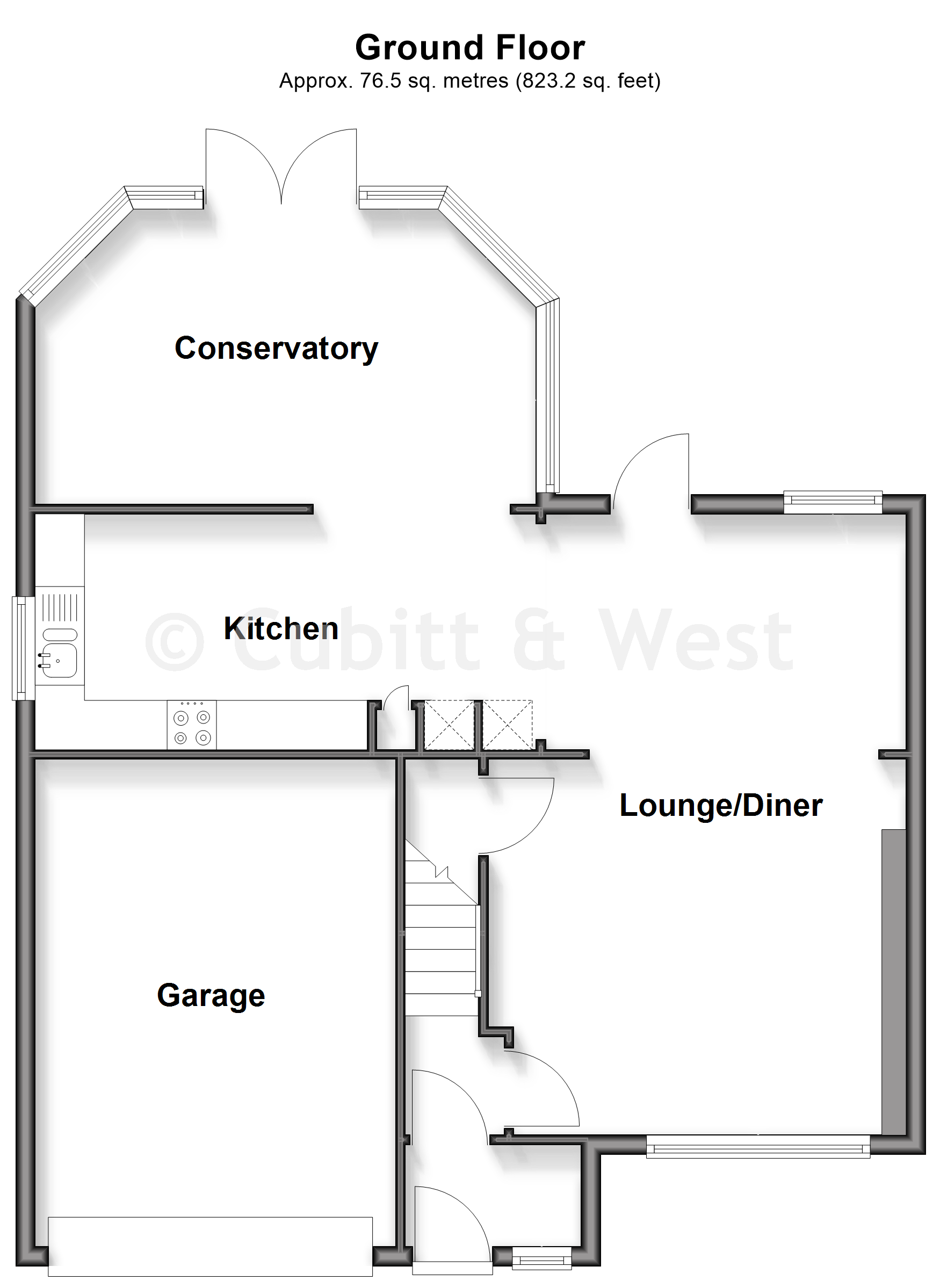 11, Beechwood Villas, Salfords floorplan