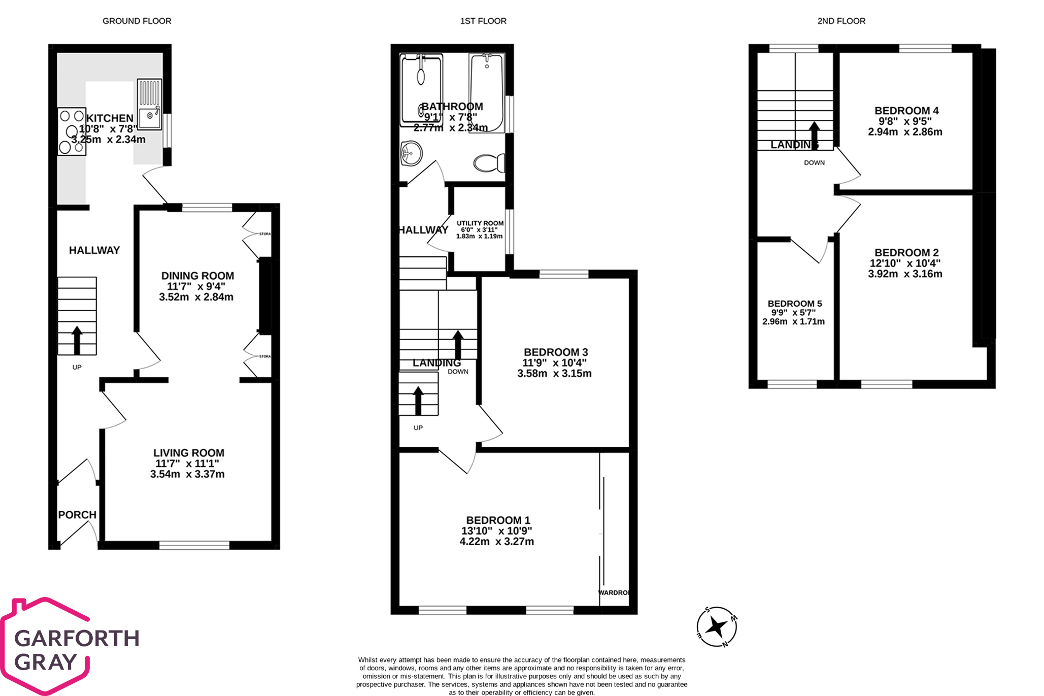 17, Stanley Road, Peel IM5, 5 bedroom terraced house for sale