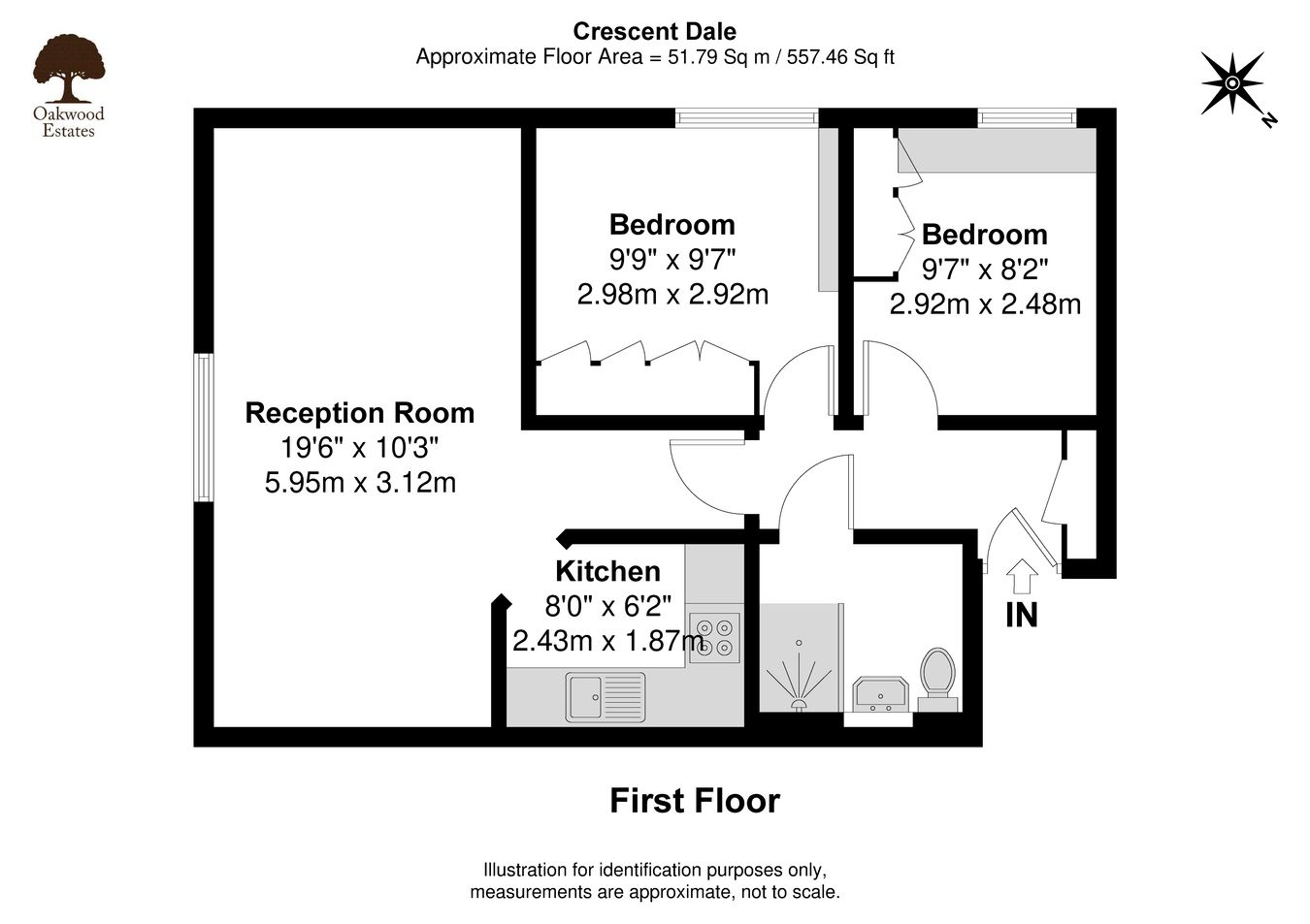 Crescent Dale, Maidenhead floorplan