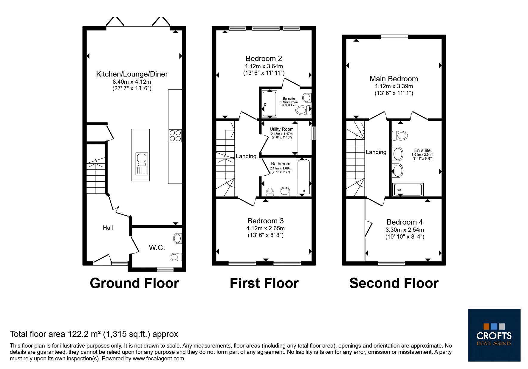 12 The Curve, Welholme Avenue, Grimsby floorplan