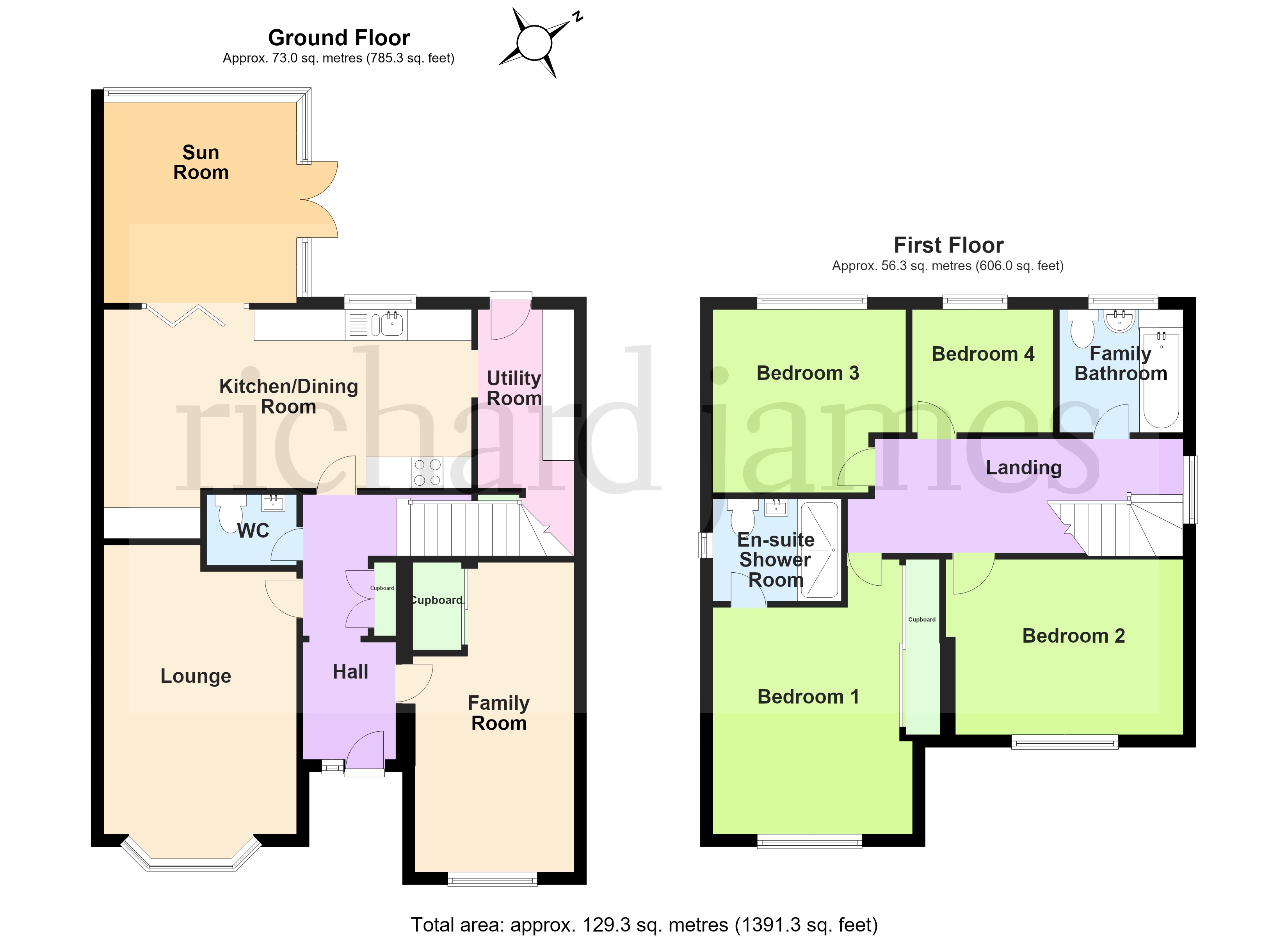 2, Teasel Close, Rushden floorplan