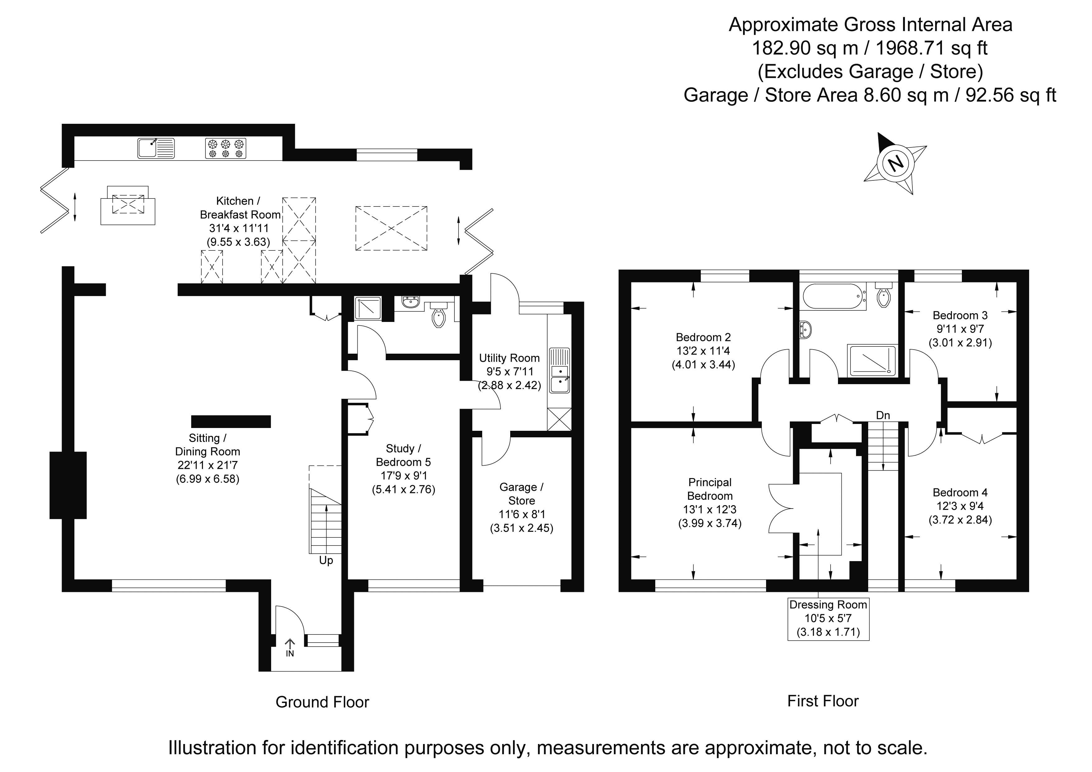 1, Heathpark Drive, Windlesham floorplan