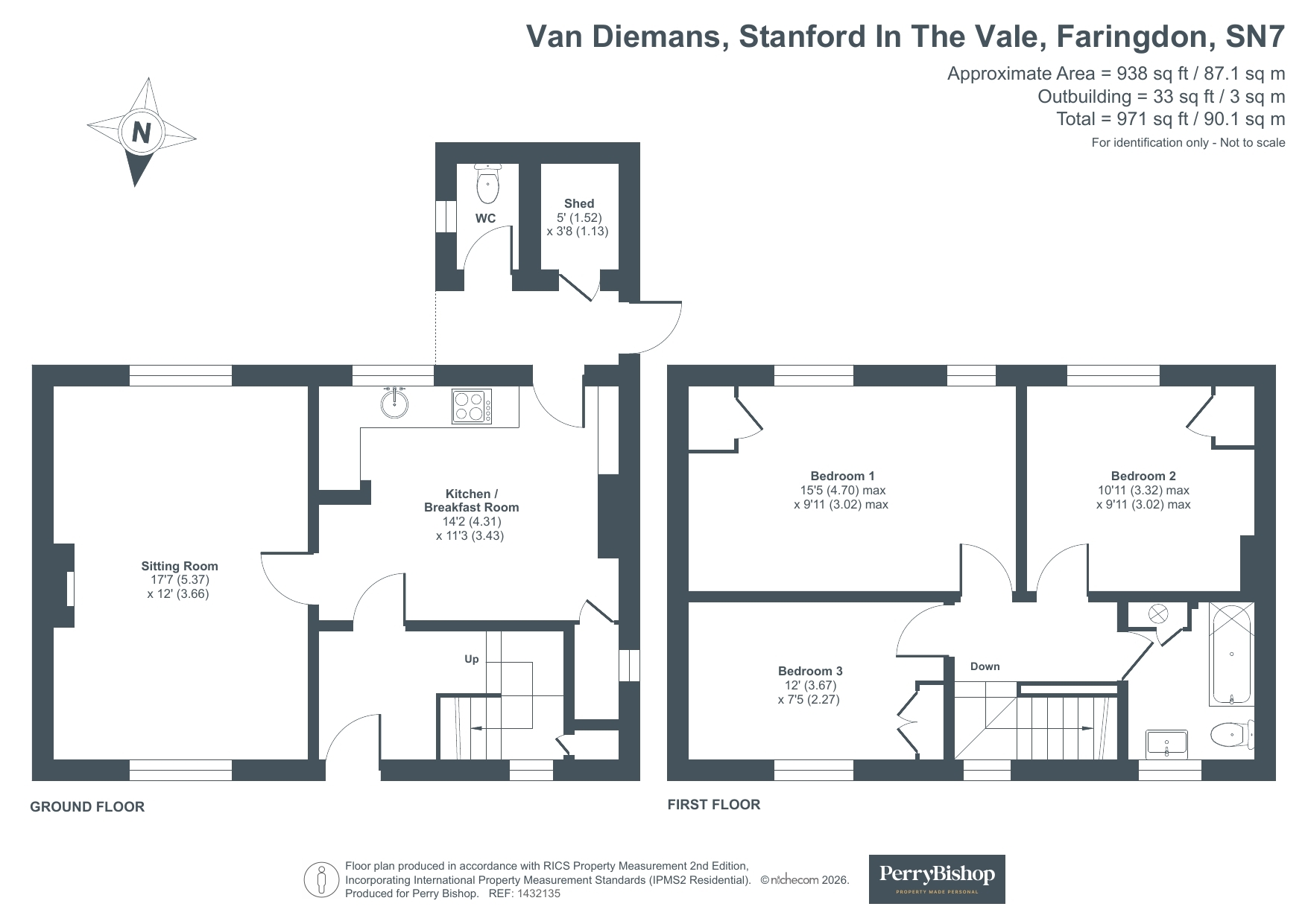26, Van Diemans, Faringdon floorplan