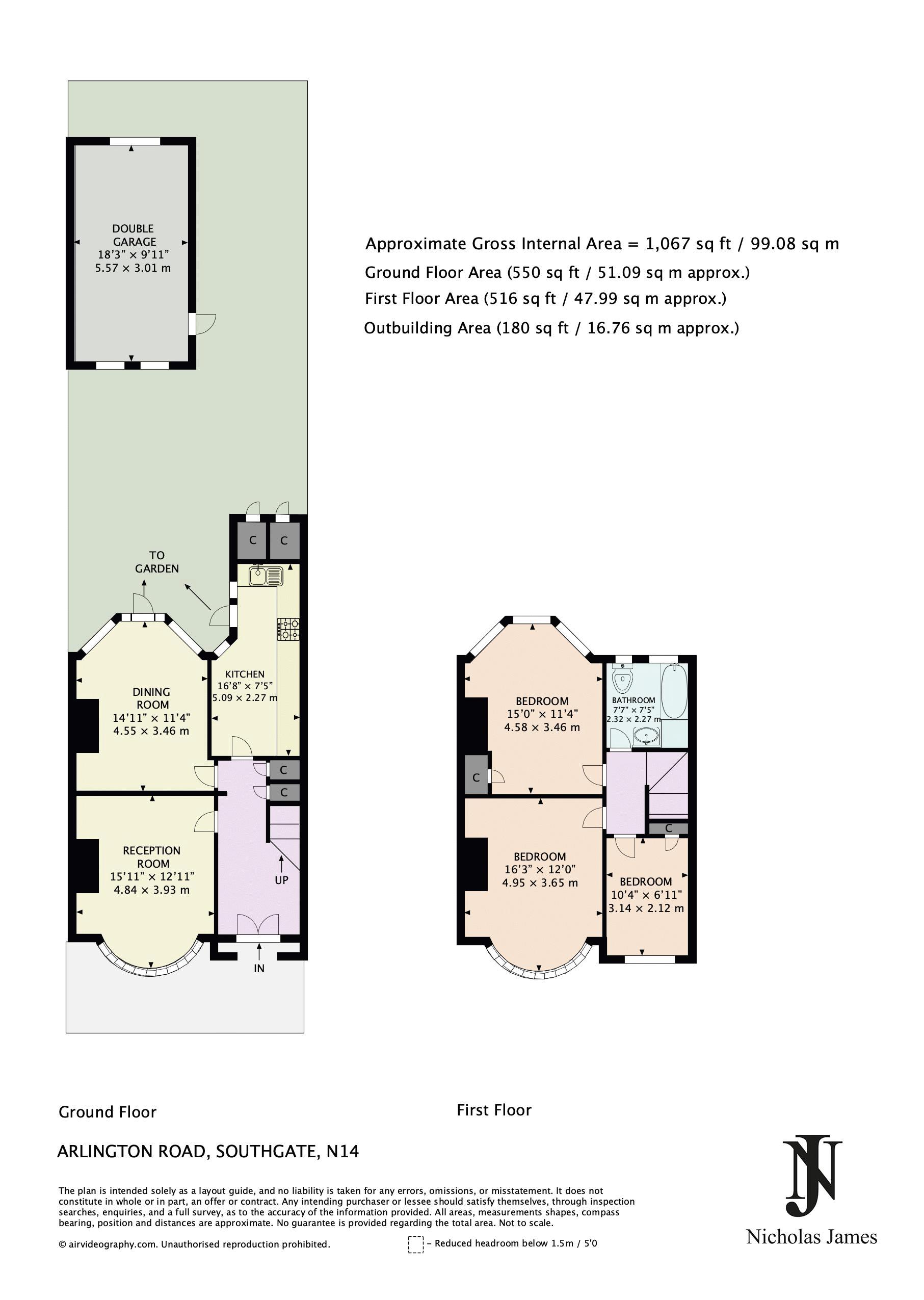 36, Arlington Road, London floorplan