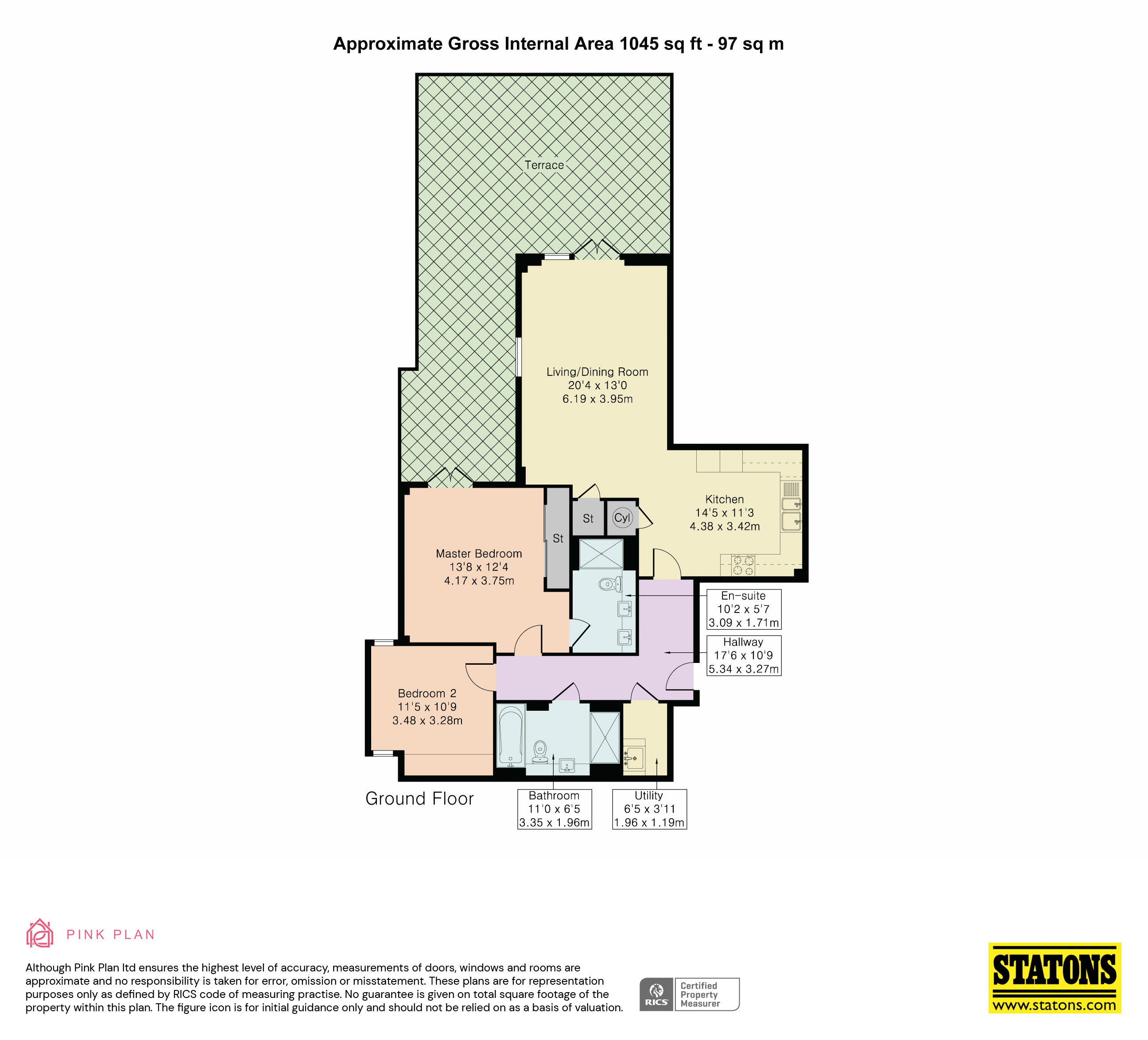 3, Sambrook Court, 383, Cockfosters Road, Hadley Wood floorplan