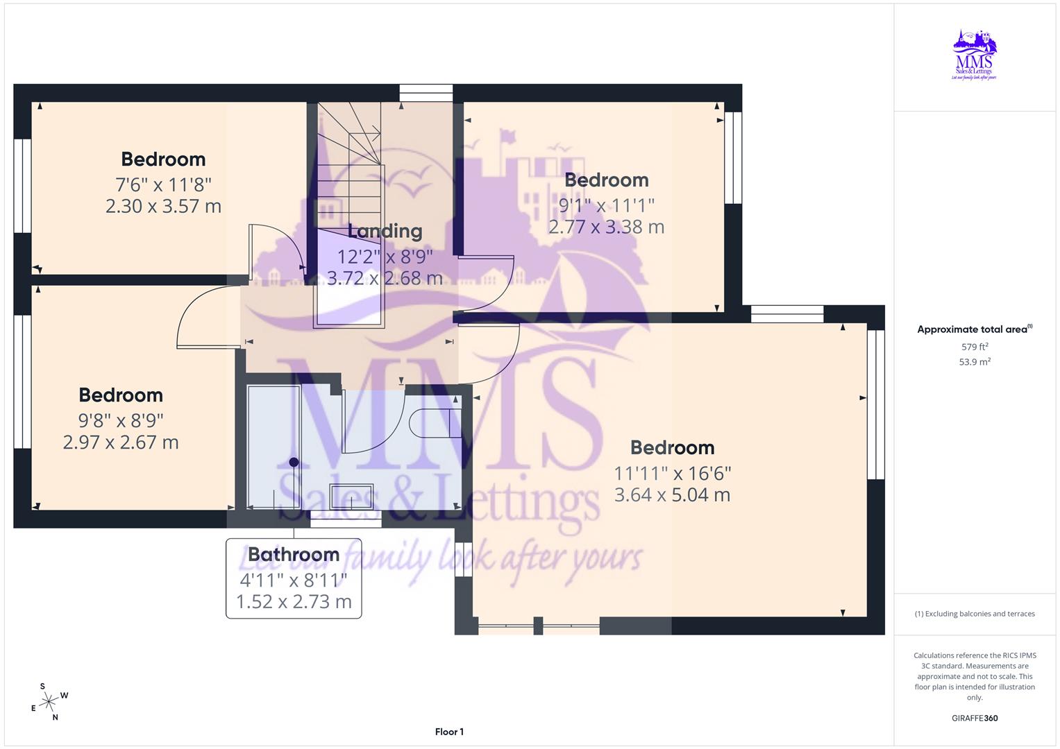 36, The Braes, Higham floorplan