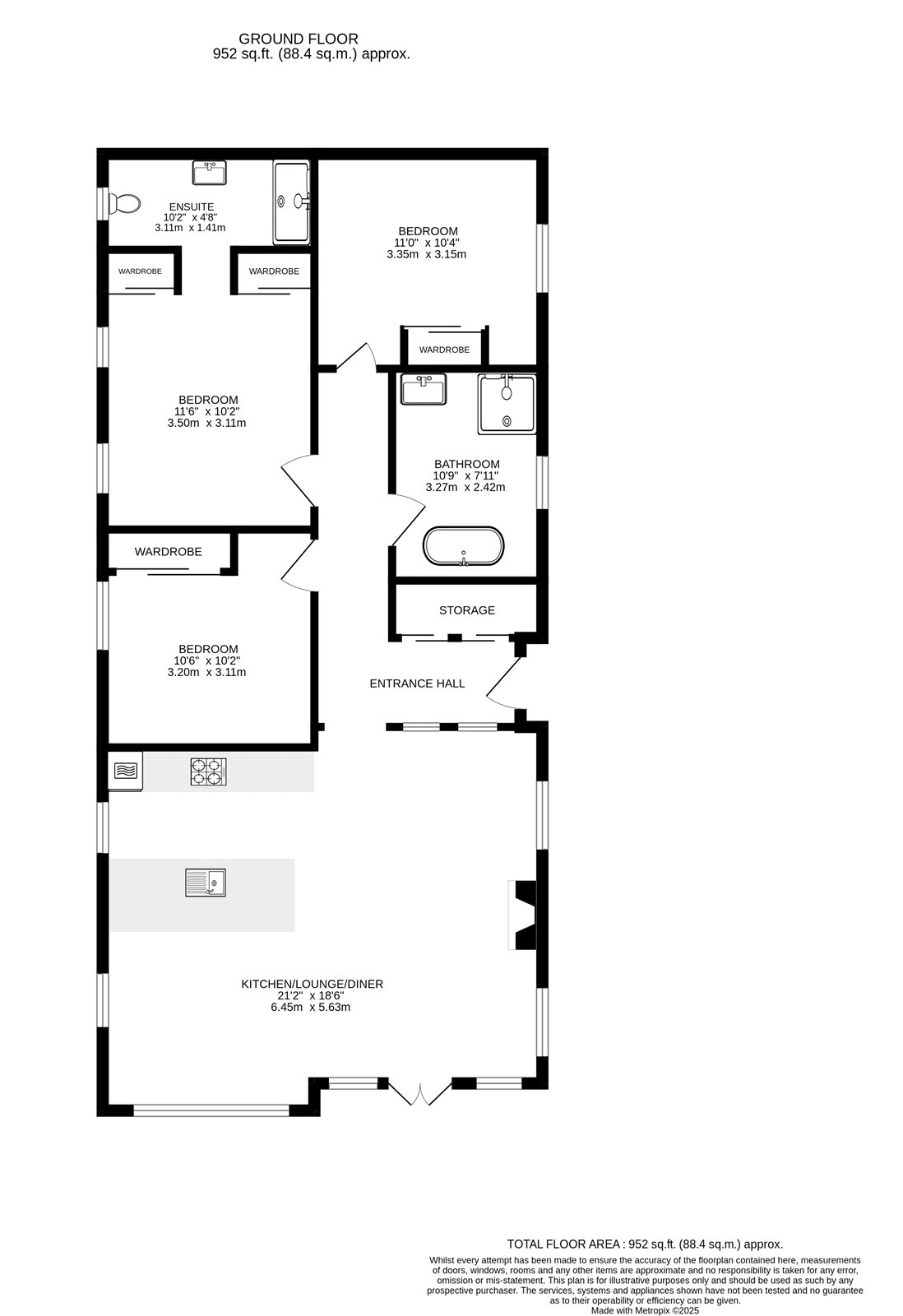 Swan Lake Lodge, 34 Penally Grange,, Penally, Pembrokeshire floorplan