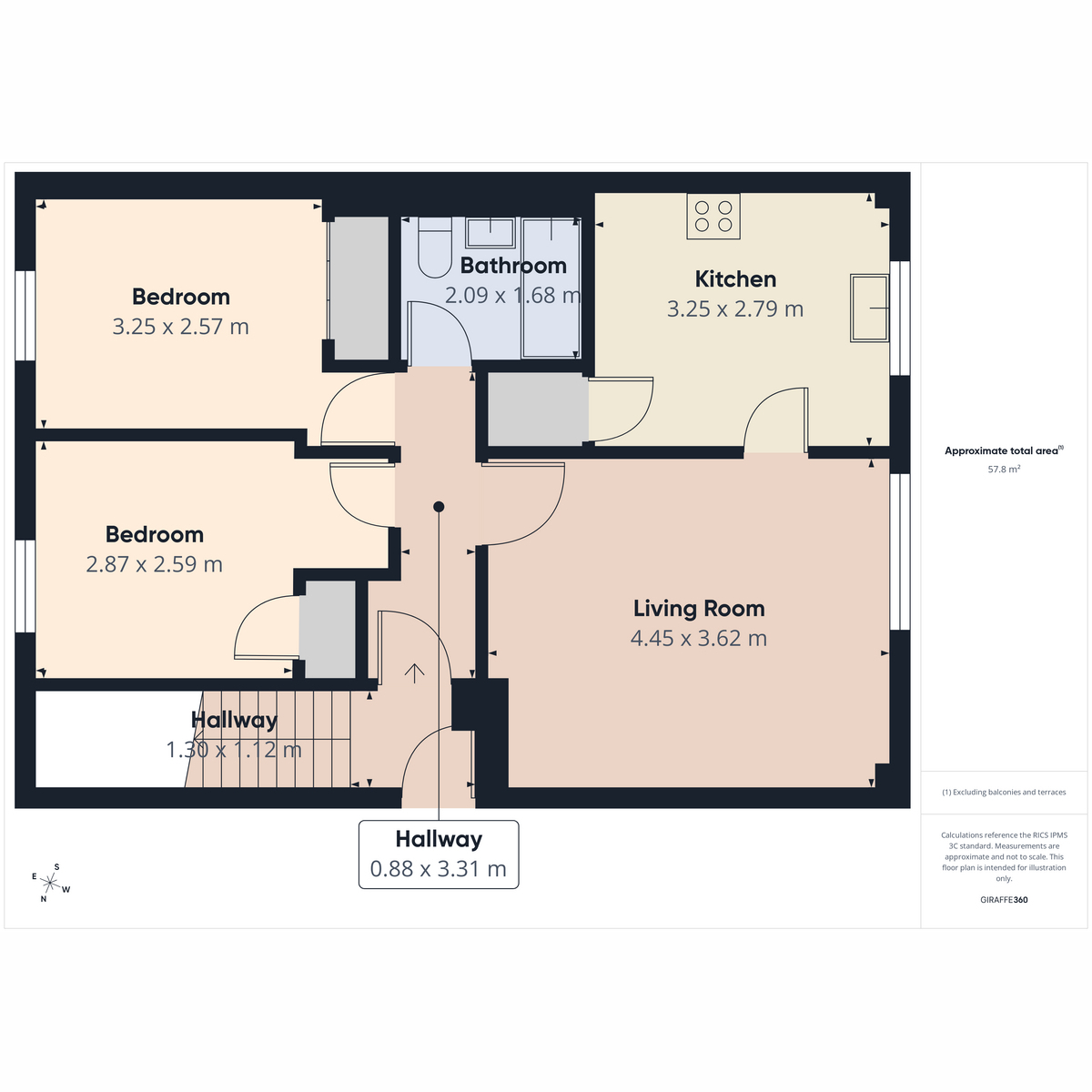 Flat Flat A, 11, Back Hilton Road, Aberdeen floorplan