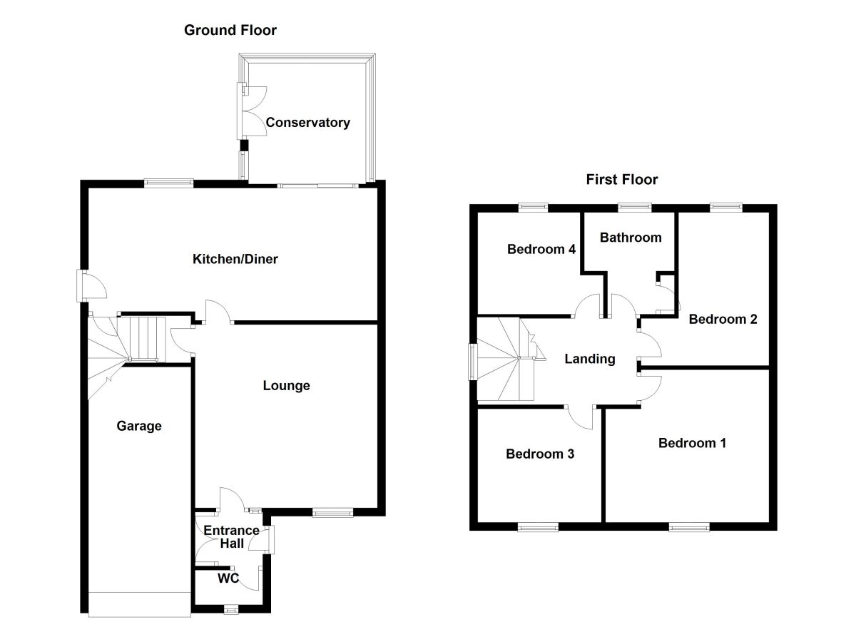 4 Bedrooms Detached house for sale in Crossfield Drive, Skellow, Doncaster DN6