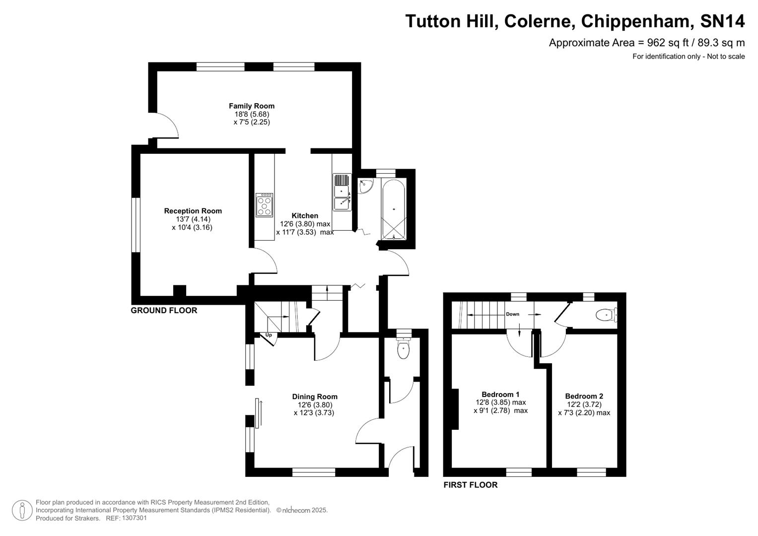 10, Tutton Hill, Colerne floorplan