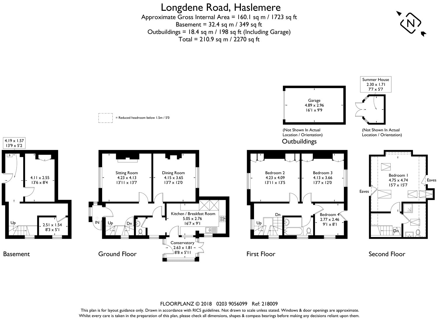 4 Bedrooms Semi-detached house for sale in Longdene Road, Haslemere, Surrey GU27