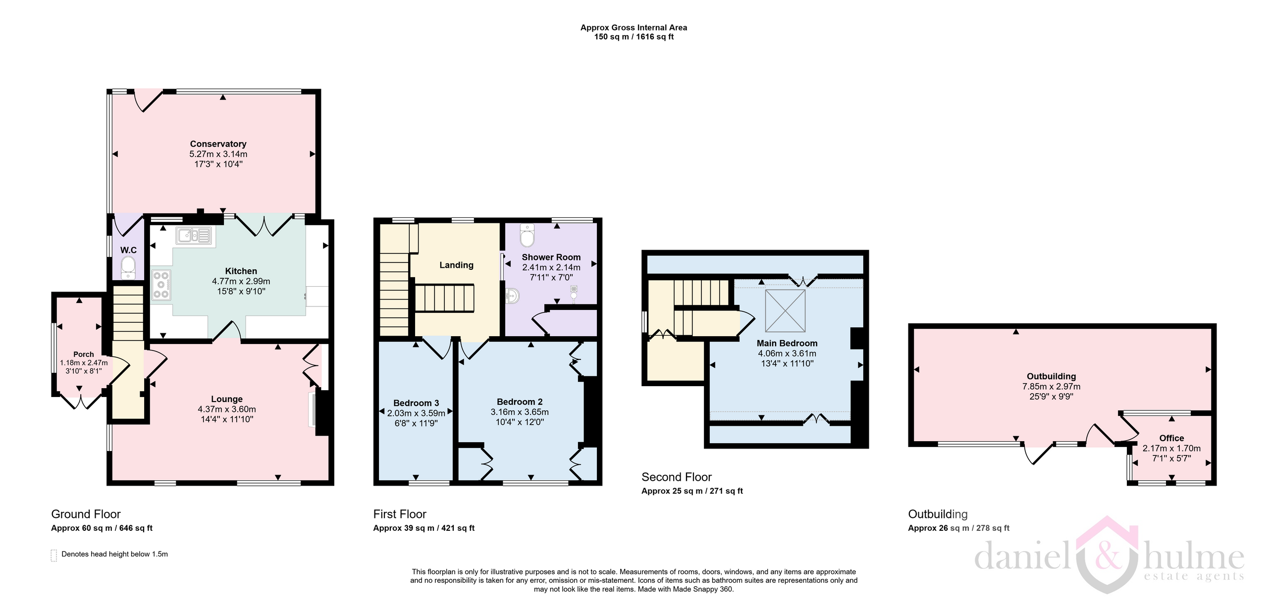 22 Beatty Road, Leek floorplan